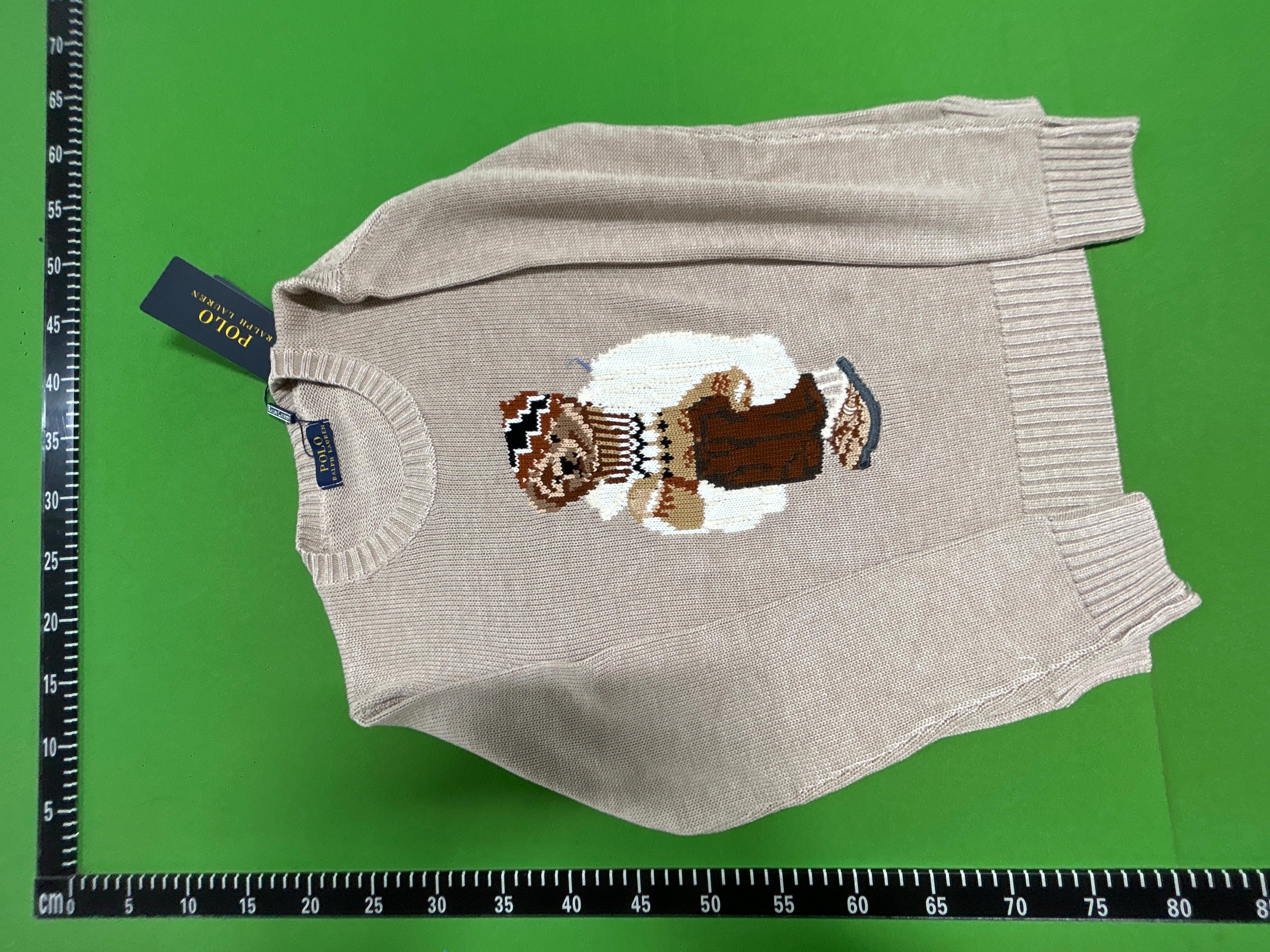 Foto QC 7 de Polo Ralph Lauren Polo Bear Collegiate Crewneck Sweater Green