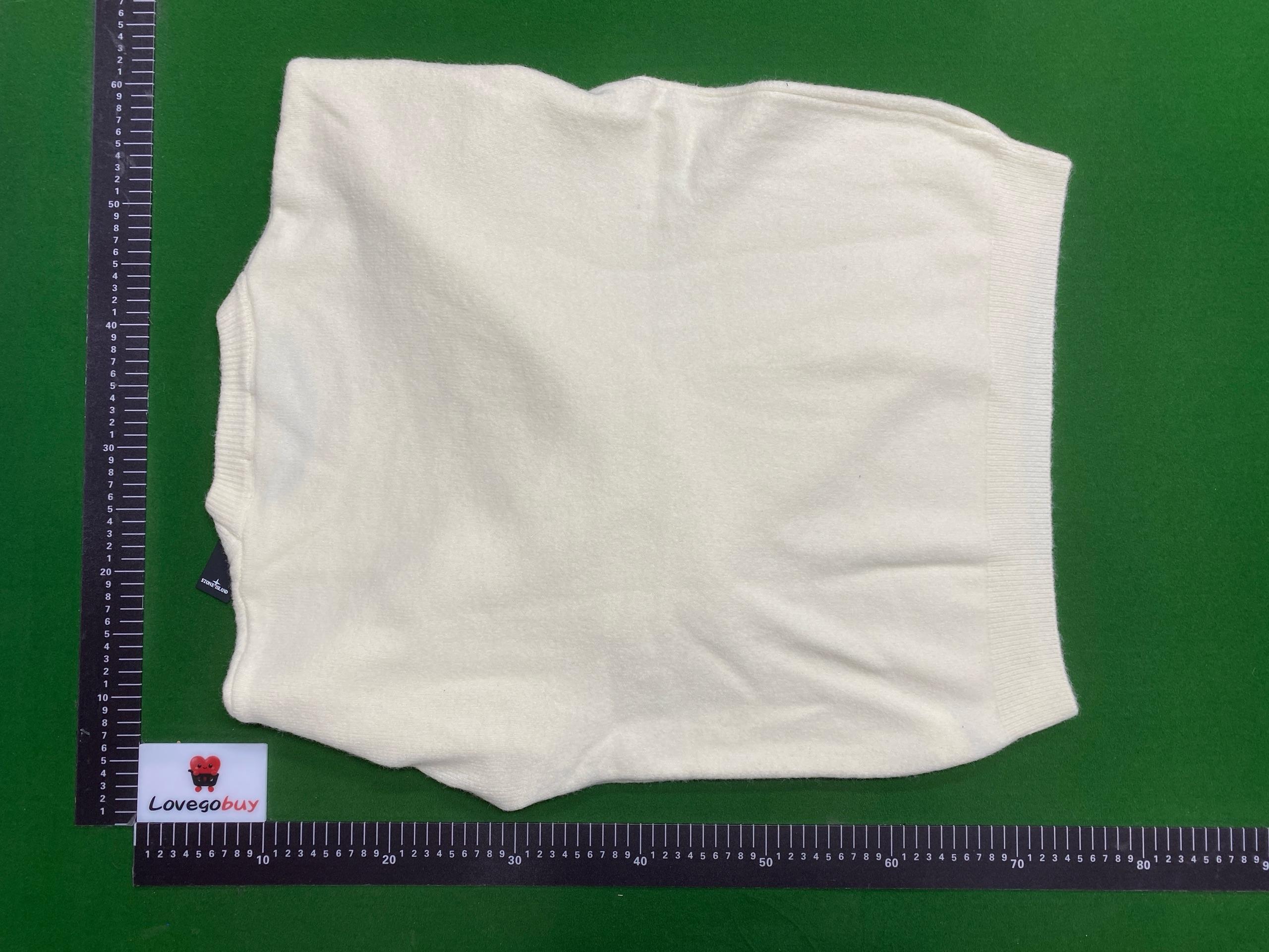 Foto QC 1 de Stone Island Zip Sweater Ribbed Knit Grey