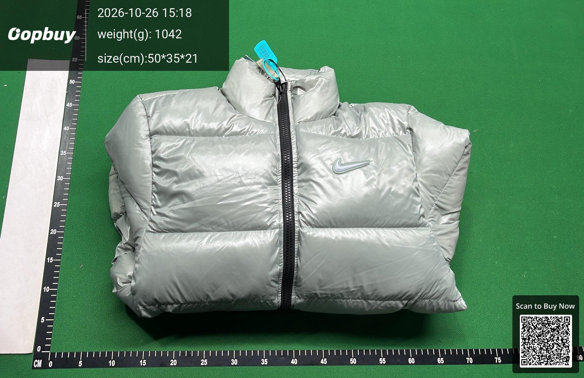 Foto QC 8 de Nike x NOCTA Sunset Puffer Jacket Down Mica Green