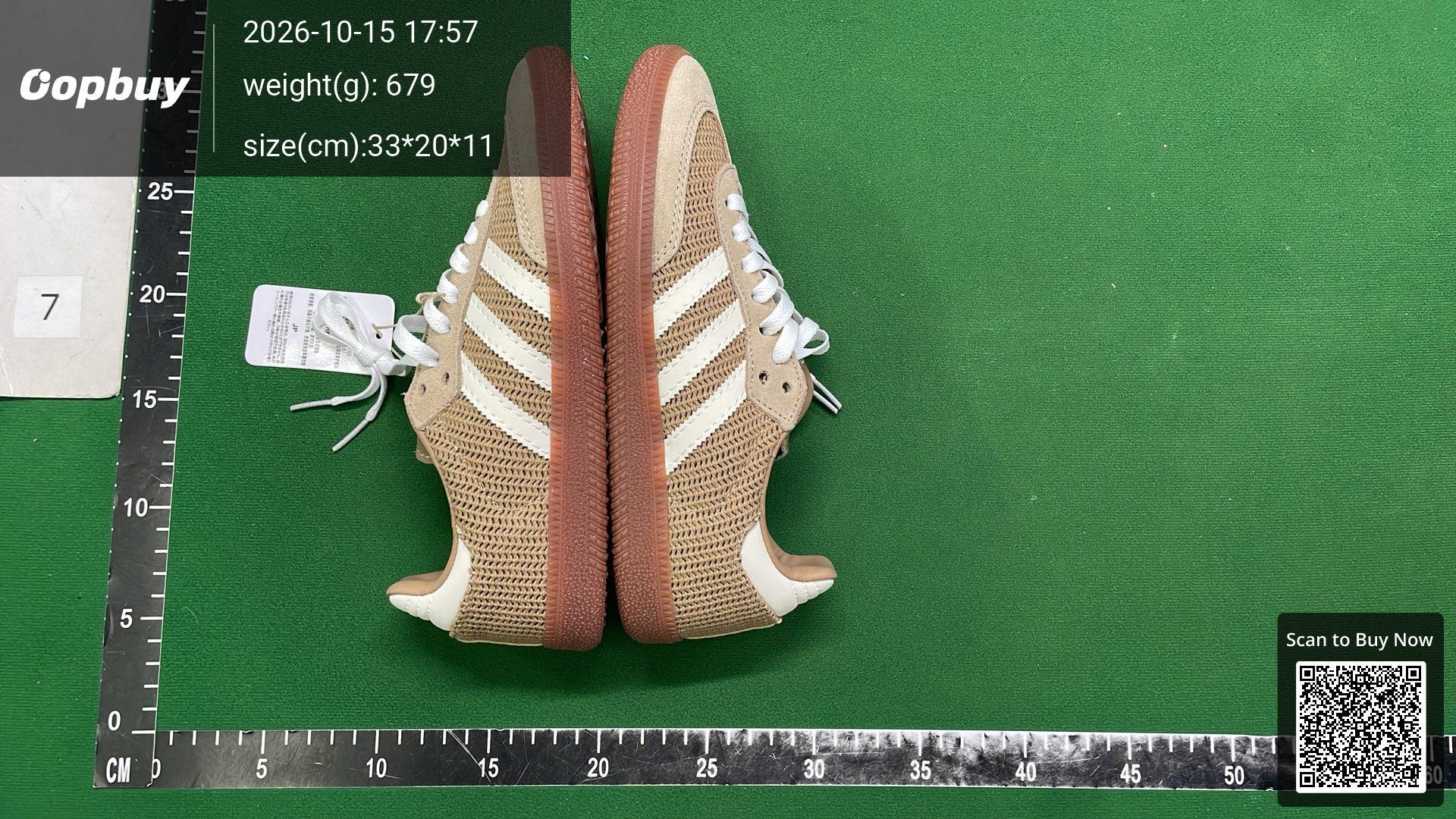 Foto QC 3 de adidas Samba OG Crochet Pack Sand Strata JR9446