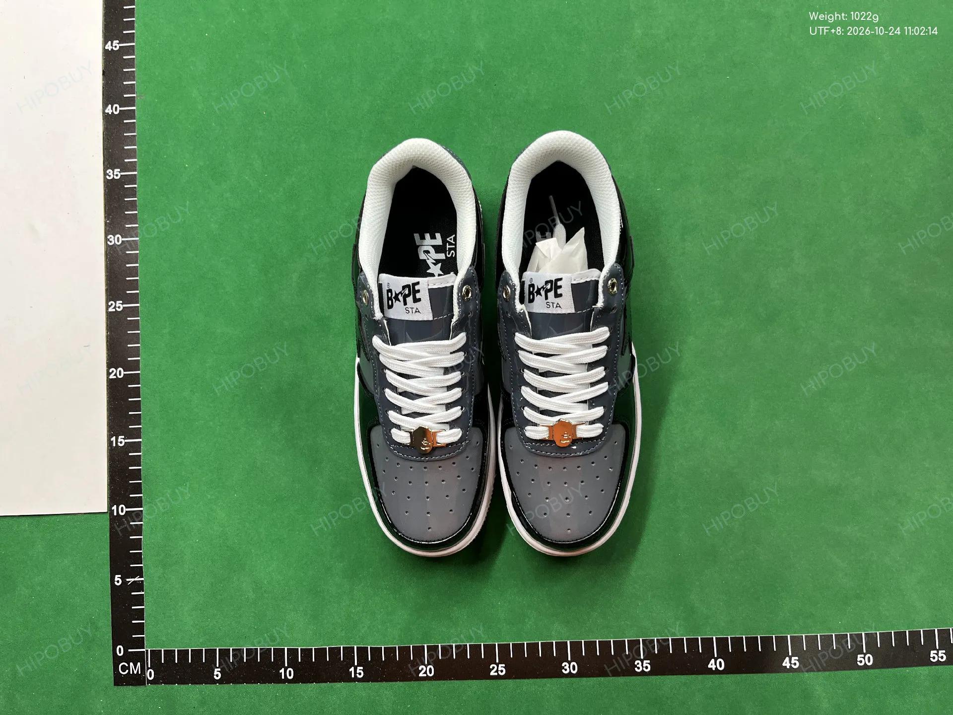 Foto QC 6 de Bape BAPE STA Low Shark Patent Black Red 1F70291004