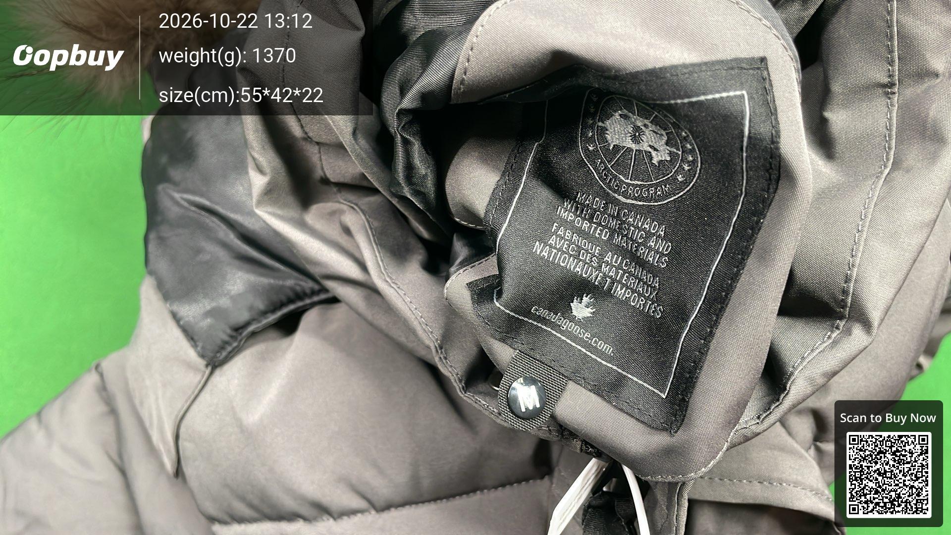 Foto QC 5 de Canada Goose Down Jacket Black