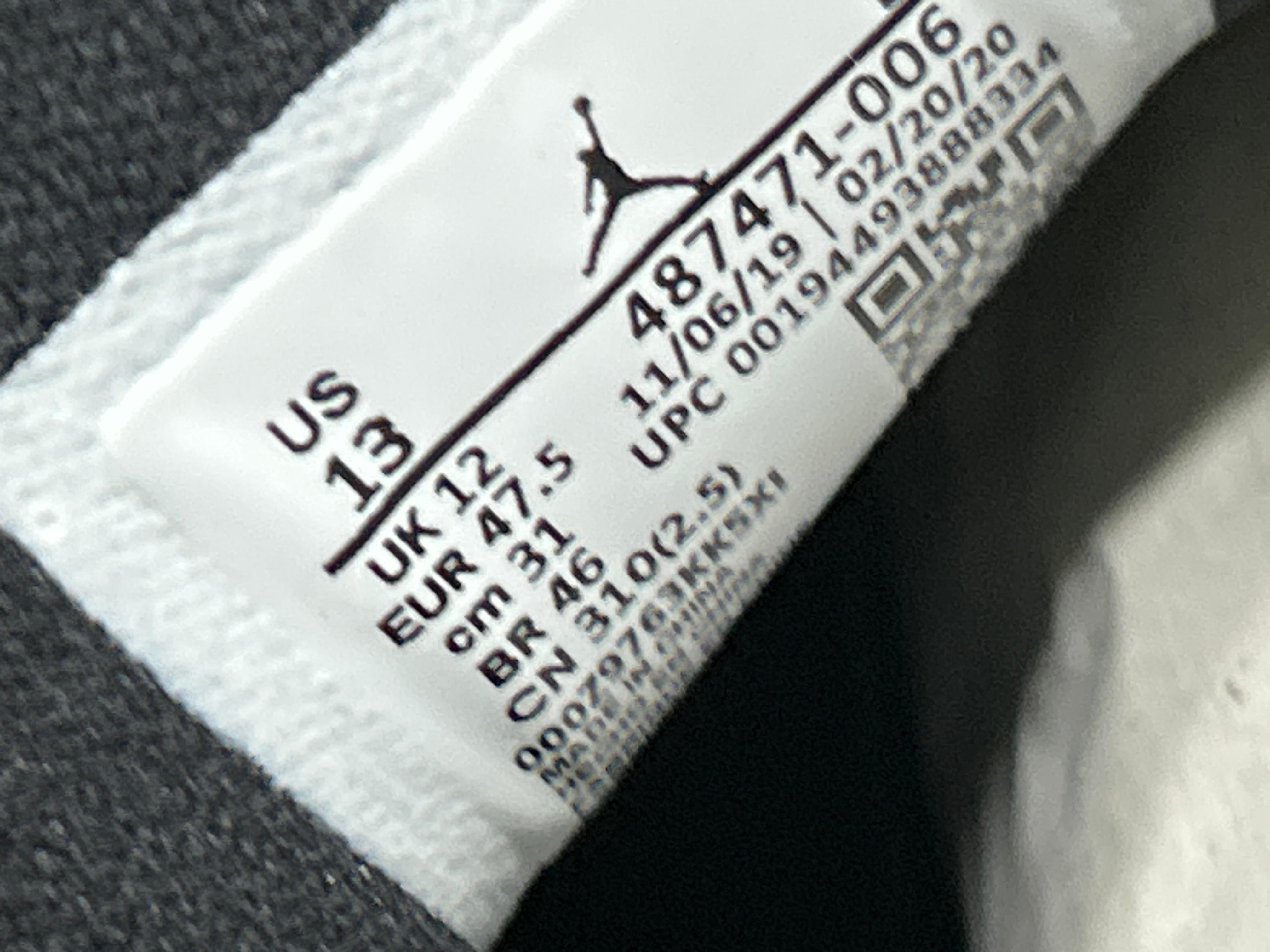 Foto QC 8 de Jordan 14 Retro Black Toe 487471-102