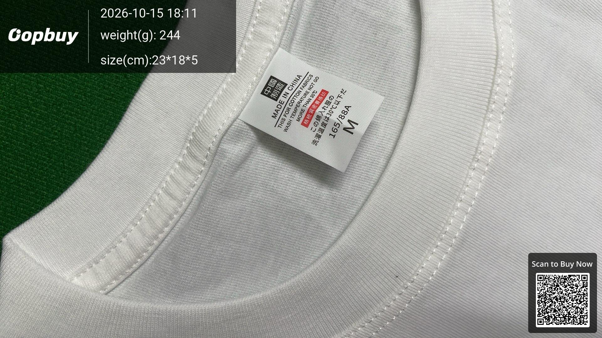 Foto QC 1 de Comme des Garçons PLAY T-shirt Beaded Red Heart White