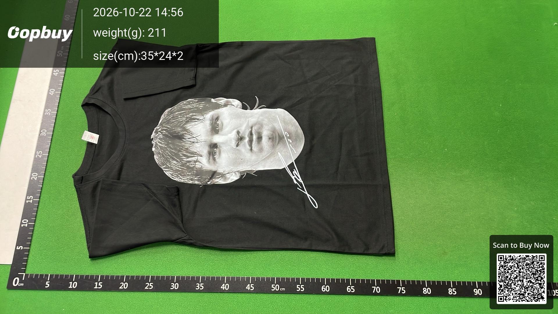 Foto QC 6 de Other Neymar Football Superstar Print T-shirt Khaki