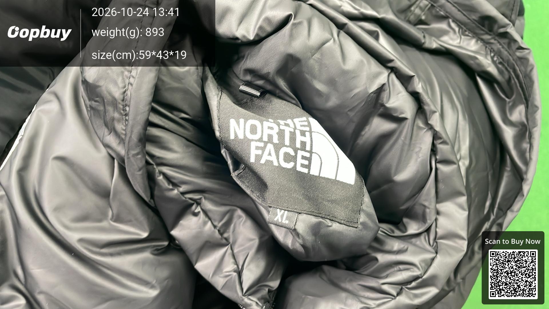Foto QC 1 de The North Face 1996 Retro Nuptse Vest Hooded Puffer Khaki Black