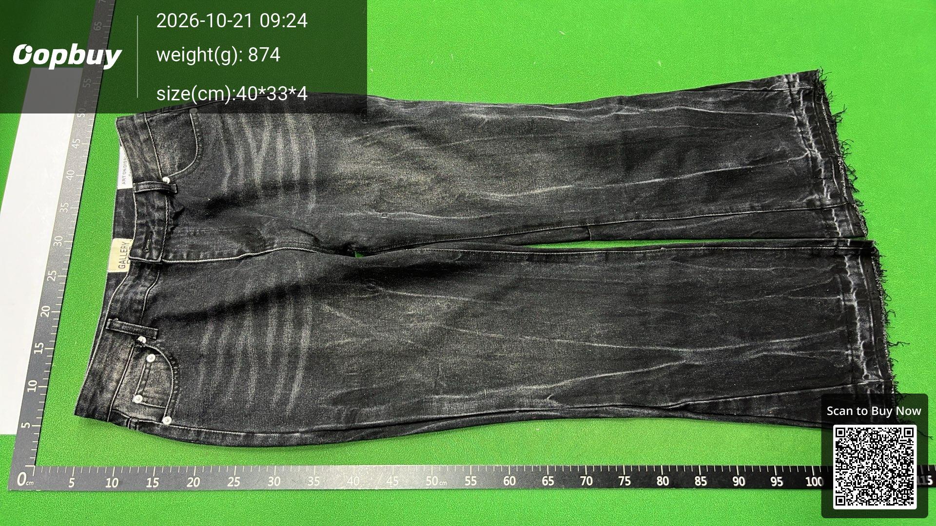Foto QC 6 de Acne Studios Gallery Jeans Washed Flare Black Blue
