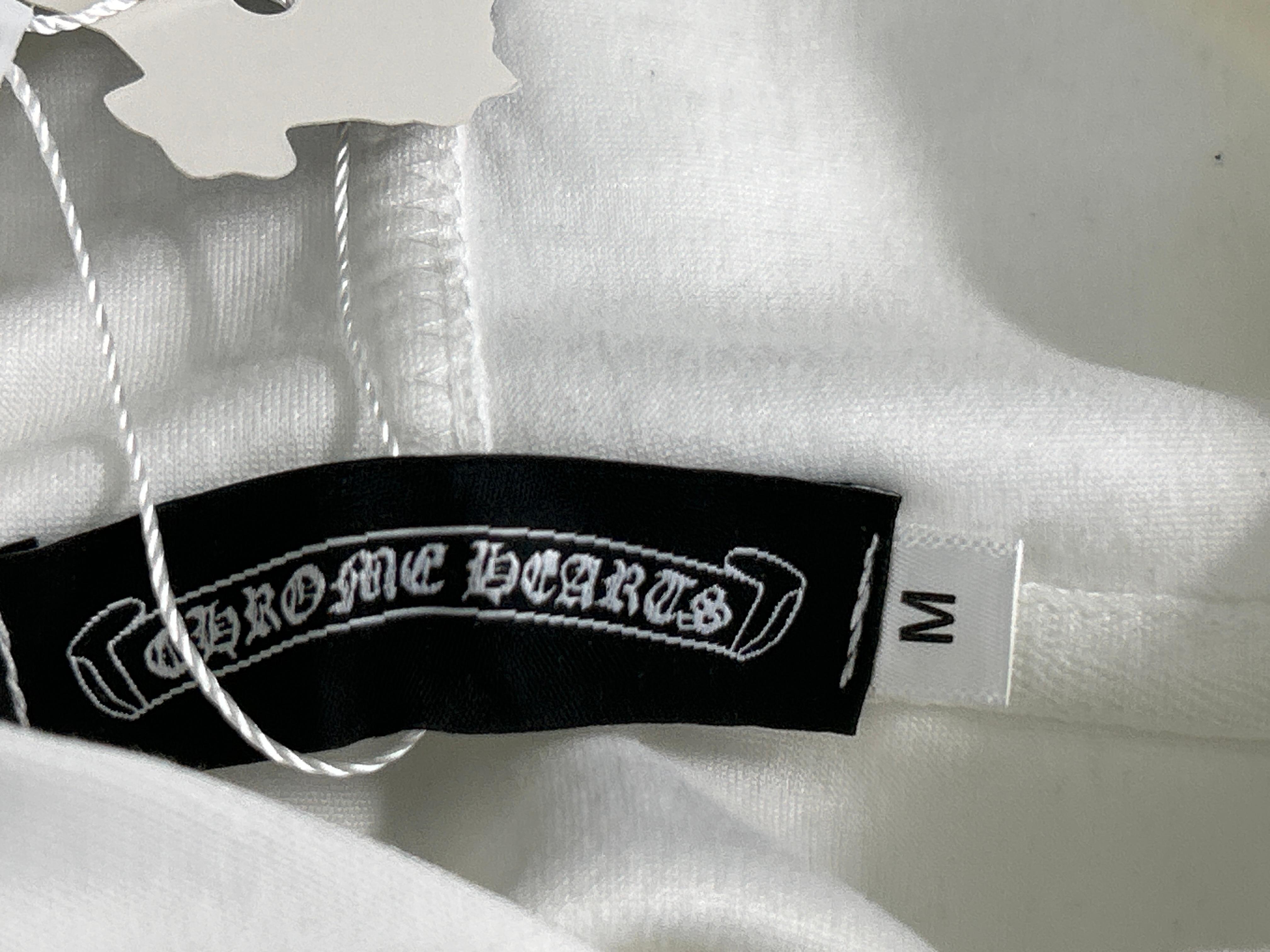 Foto QC 6 de Chrome Hearts Horseshoe Plaid Logo Hoodie Black