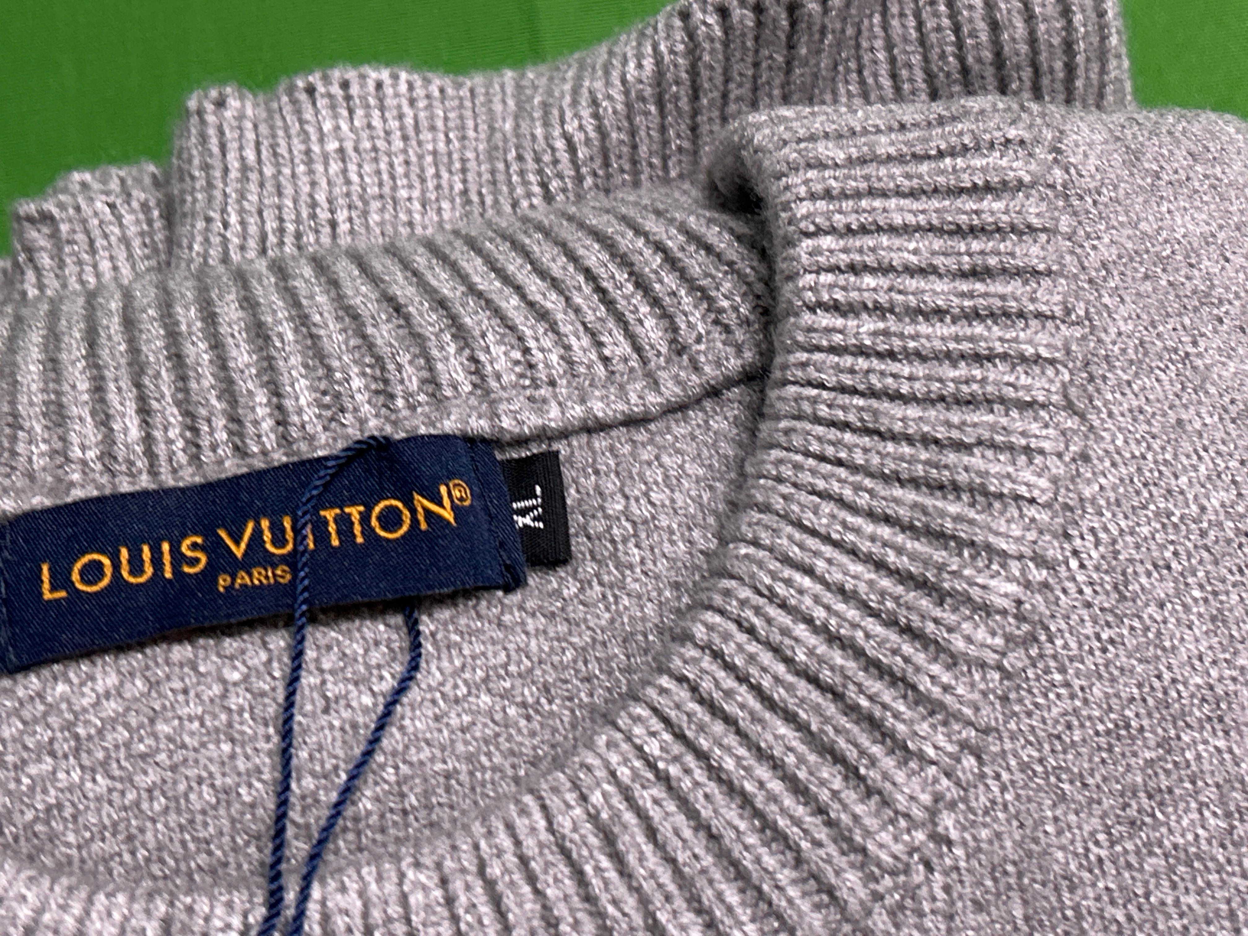 Foto QC 6 de Louis Vuitton Crewneck Sweater Monogram Flower Beige