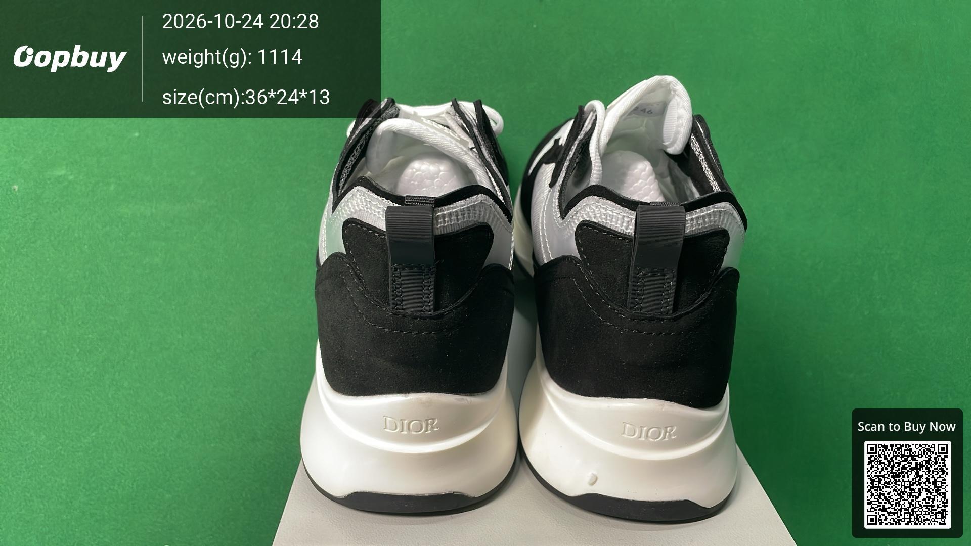 Foto QC 3 de Dior B25 Low Oblique Black White