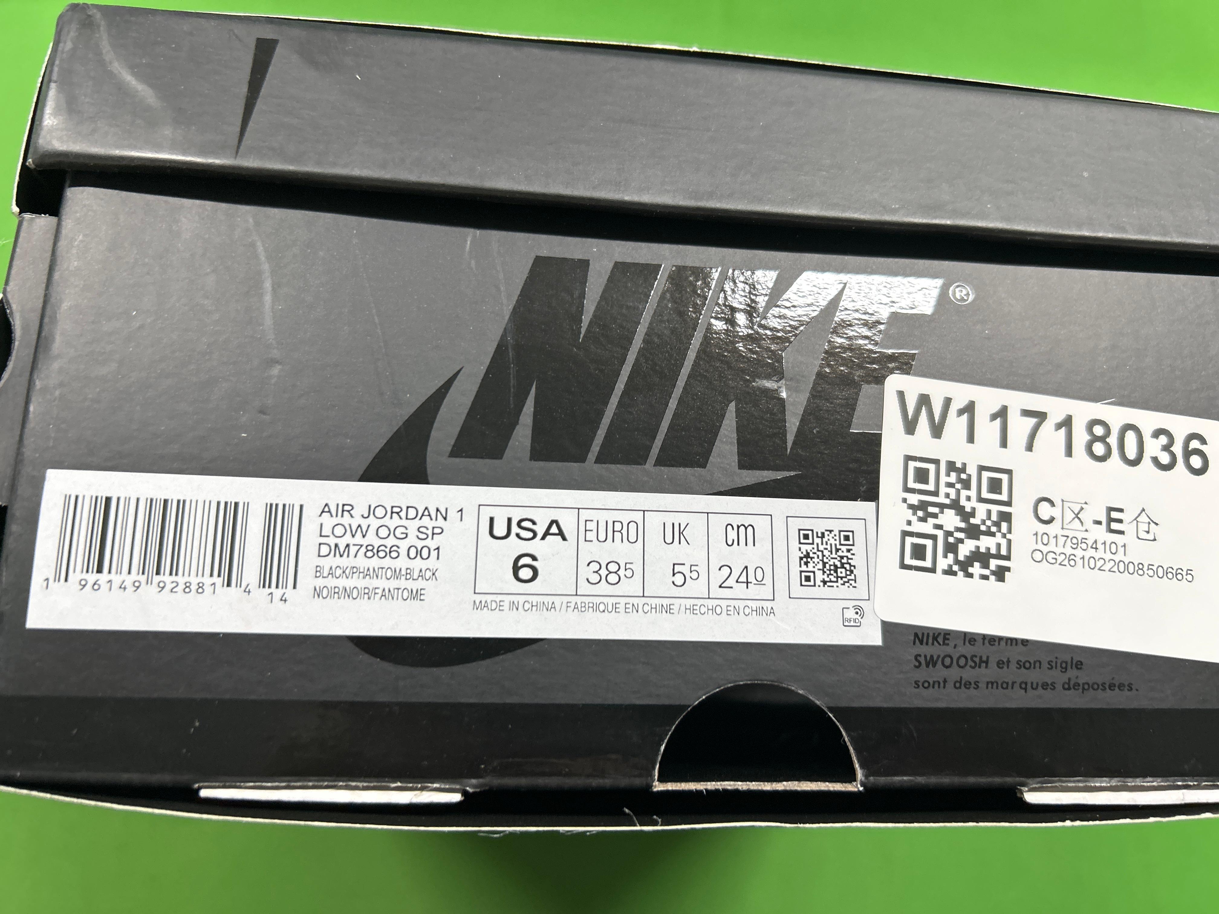 Foto QC 1 de Jordan 1 Retro Low OG SP Travis Scott Medium Olive DM7866-200