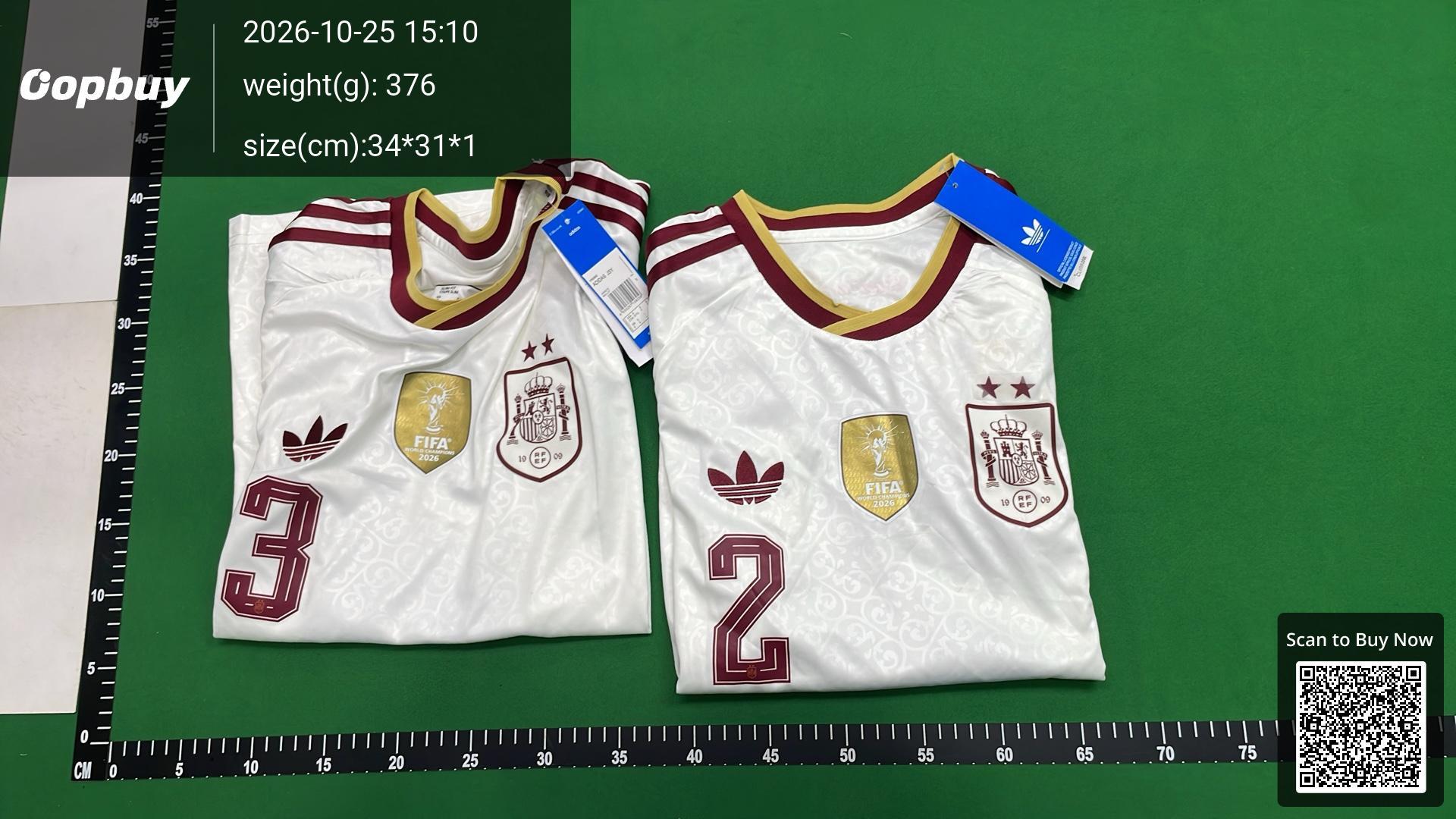 Foto QC 8 de adidas x Spain Retro 2010 World Cup Champion Home Fan Jersey Red