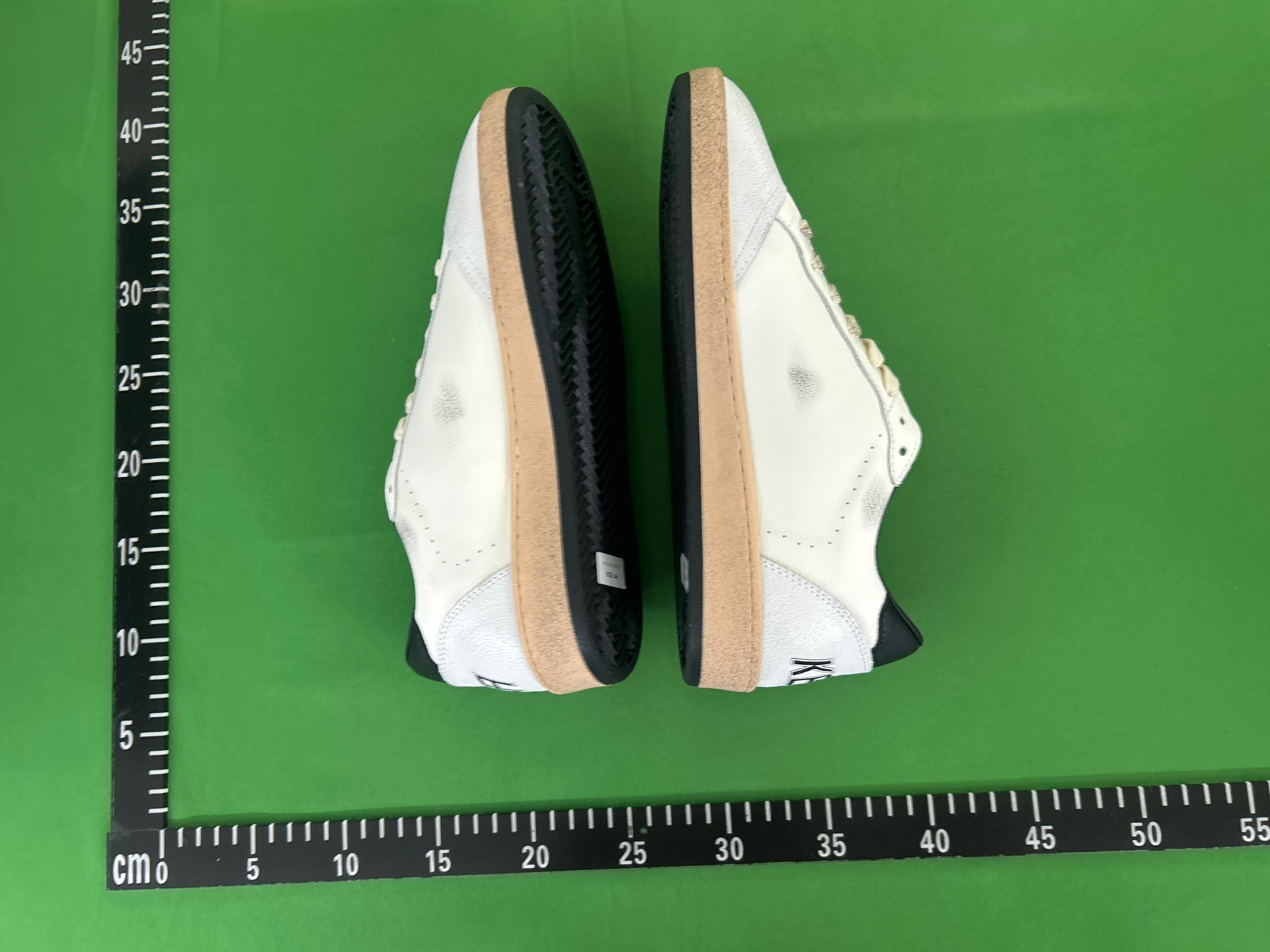 Foto QC 4 de Golden Goose Ball Star Retro White Blue Black GMF00117