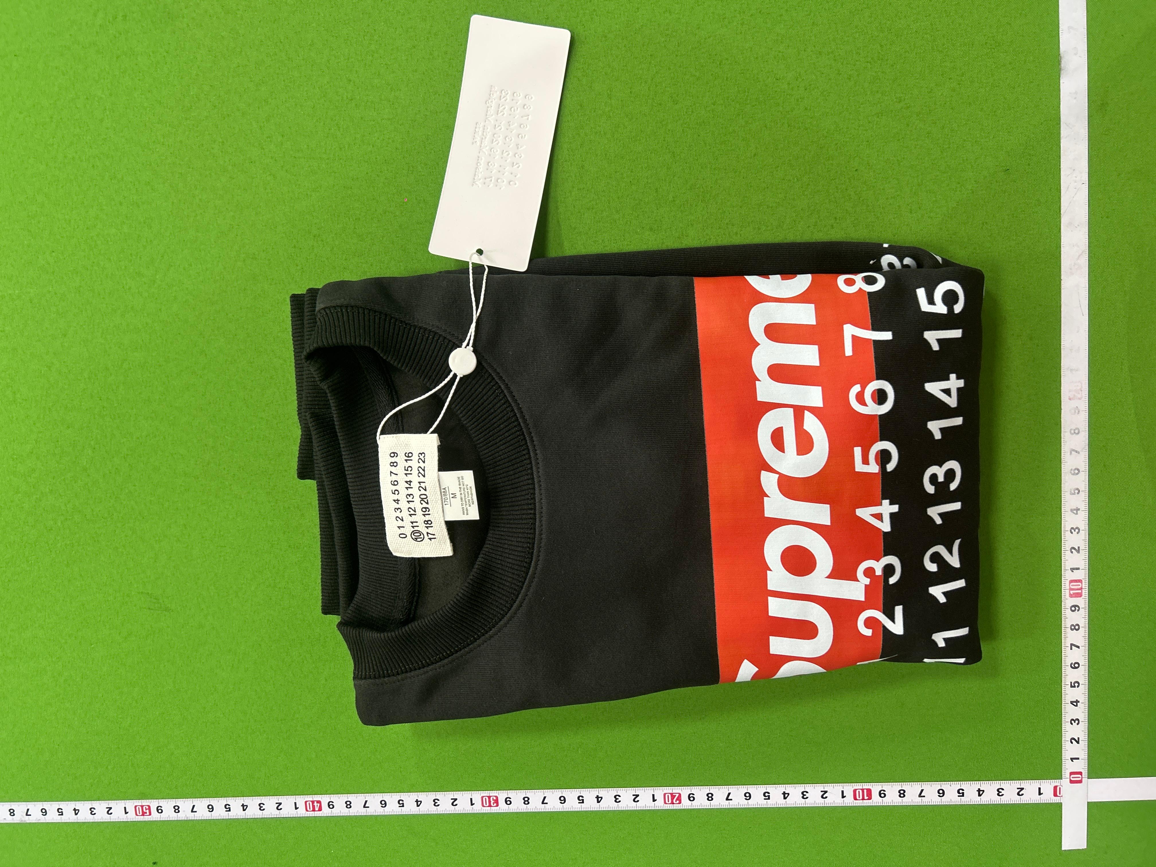 Foto QC 1 de Maison Margiela MM6 Crewneck Sweater Logo White