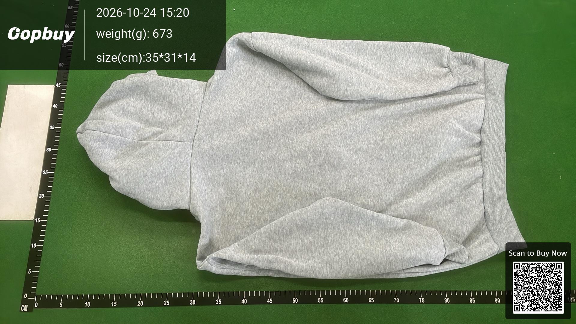 Foto QC 7 de Corteiz Alcatraz Hoodie Grey