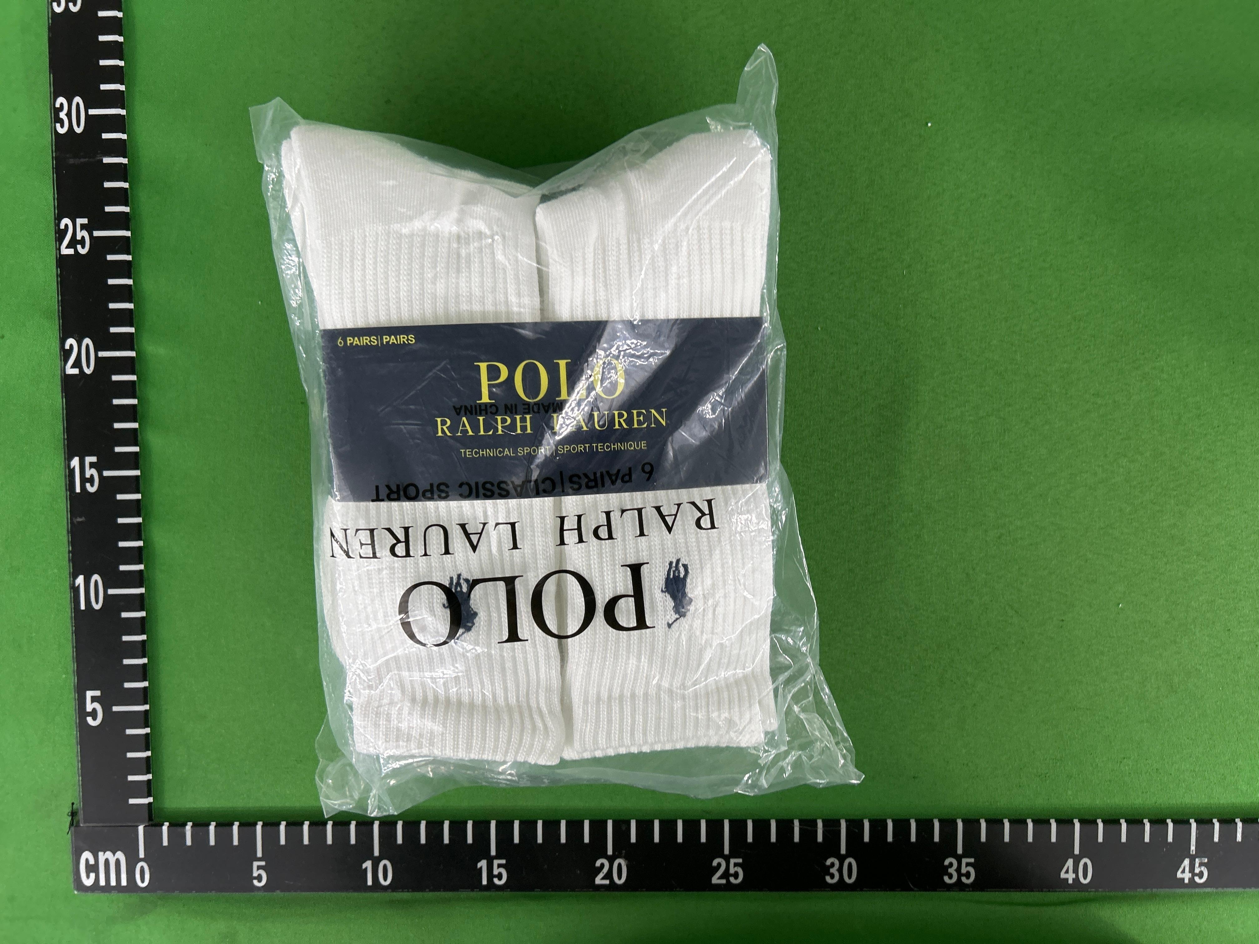 Foto QC 5 de Polo Ralph Lauren Crew Socks Technical Sport 6-Pack White
