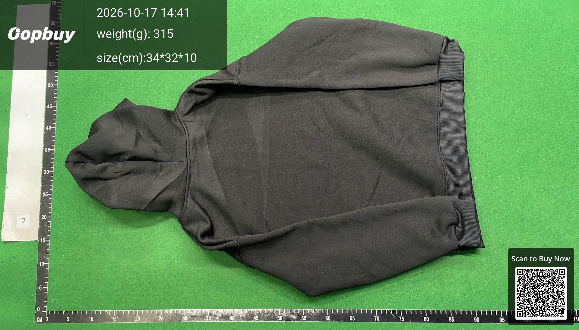 Foto QC 3 de Corteiz Brasil Hoodie Badge Heather Grey