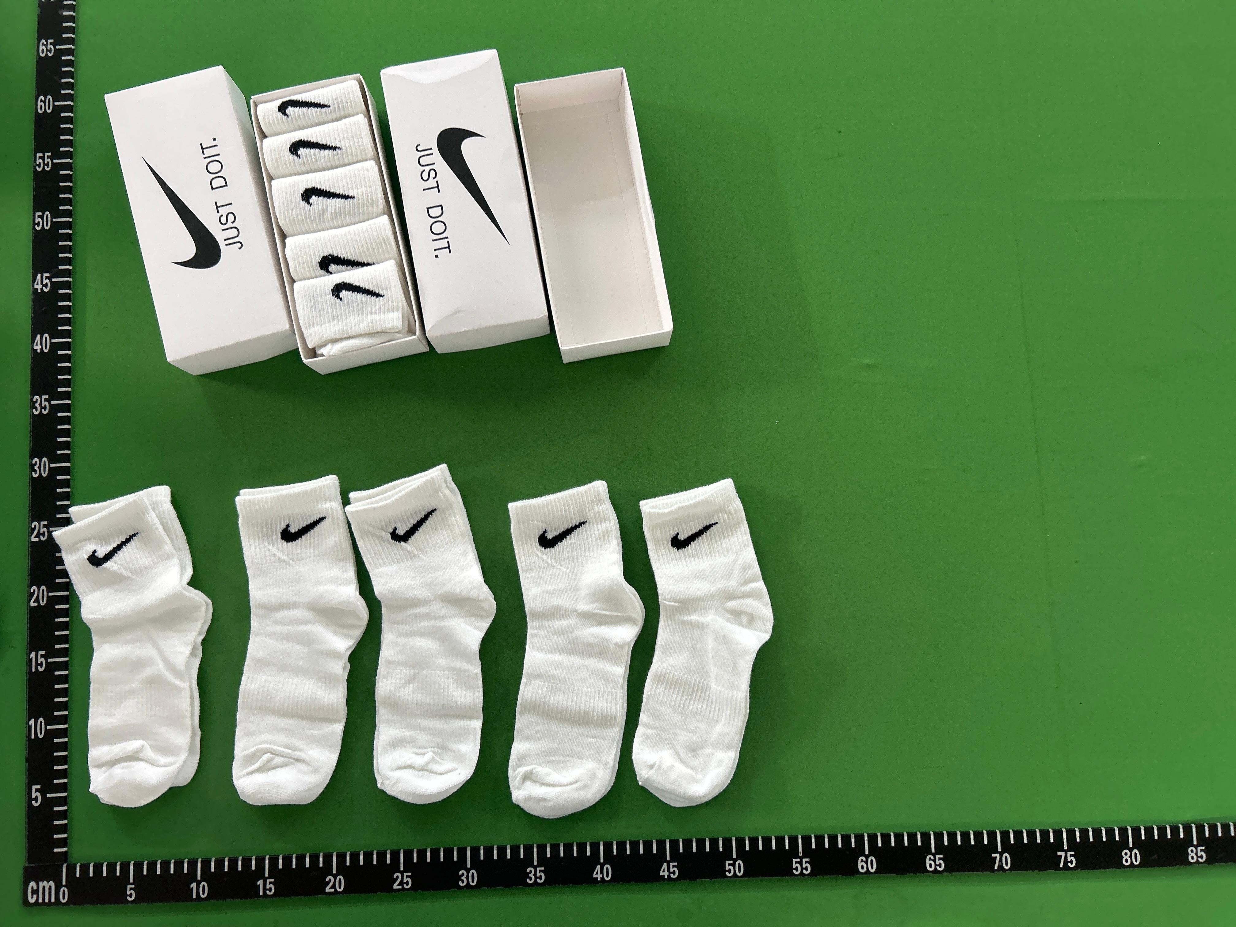 Foto QC 1 de Nike Everyday Crew Socks White Black