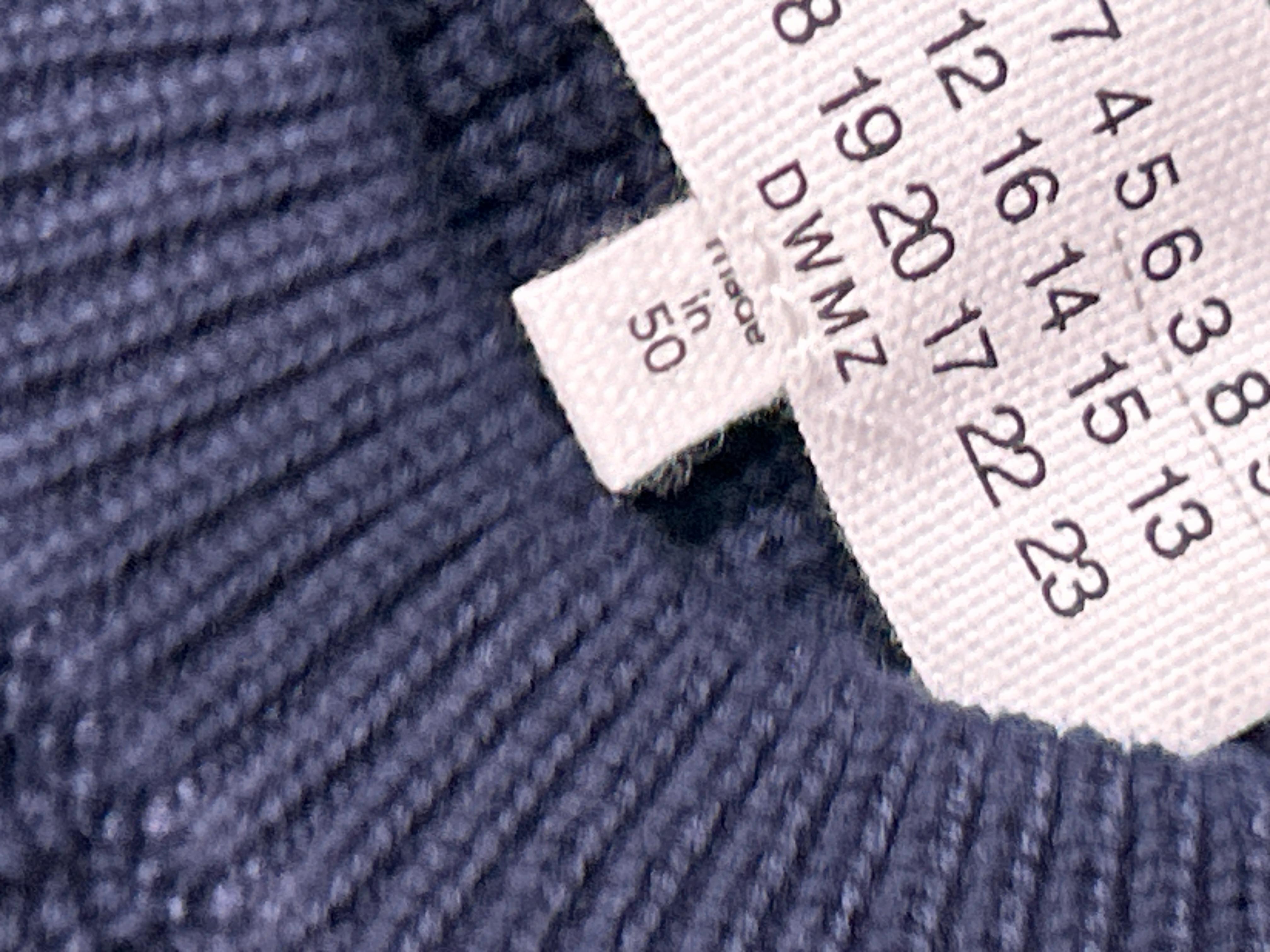 Foto QC 2 de Maison Margiela Drivers Zip Sweater Ribbed Knit Navy