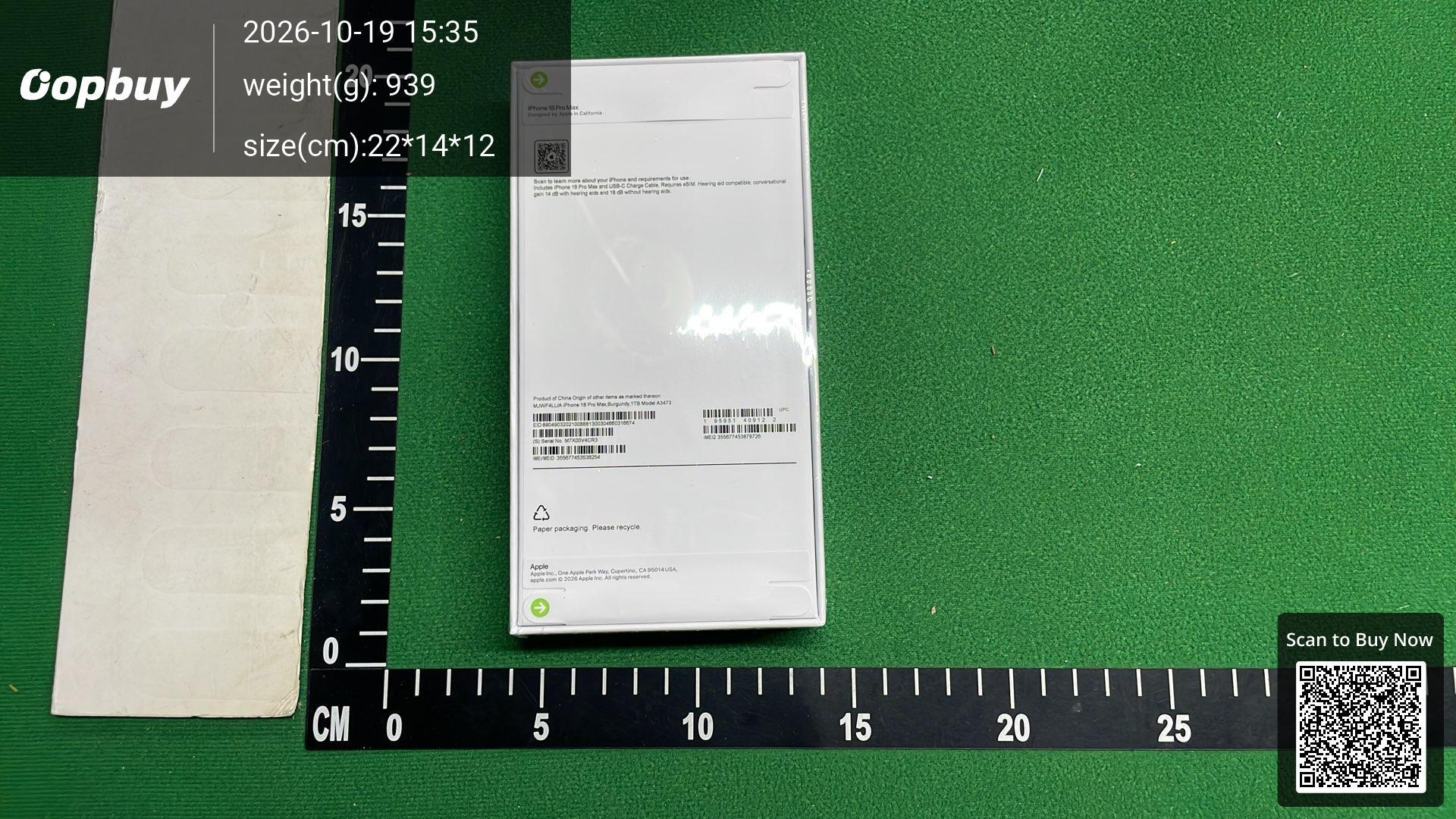 Foto QC 8 de Apple iPhone 17 Pro Max