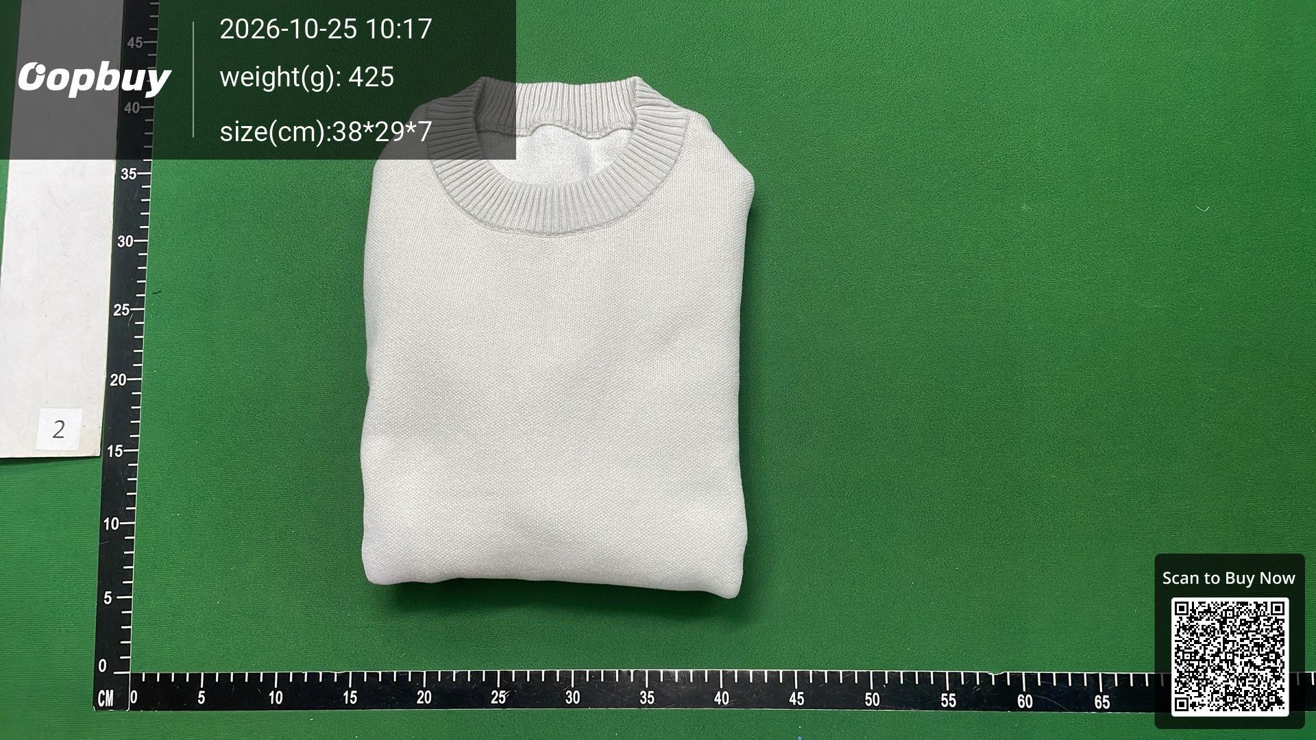 Foto QC 7 de Other Crewneck Sweater Retro Washed Dollar Sign Grey