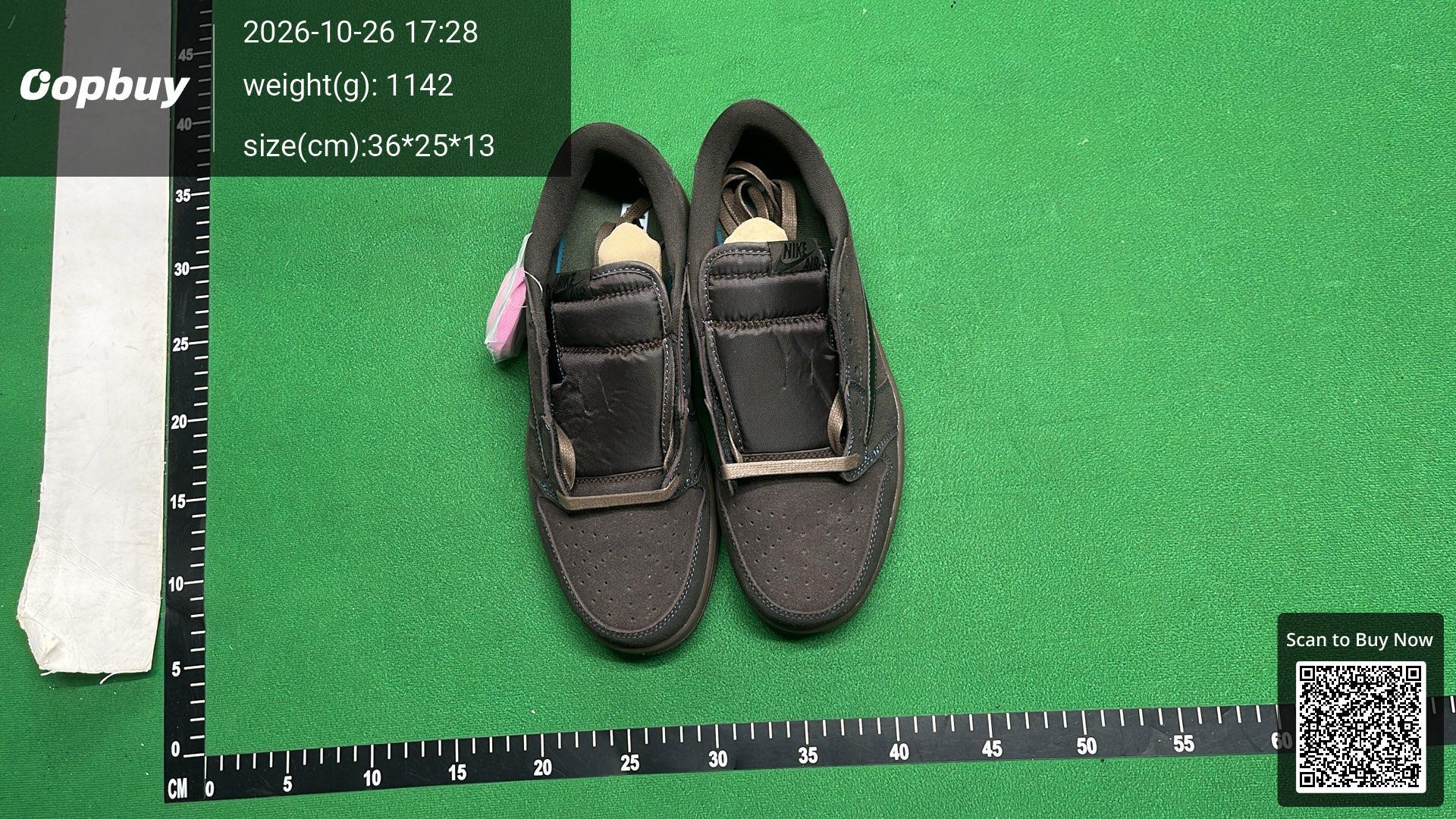 Foto QC 6 de Jordan 1 Retro Low OG SP Travis Scott Black Phantom DM7866-001