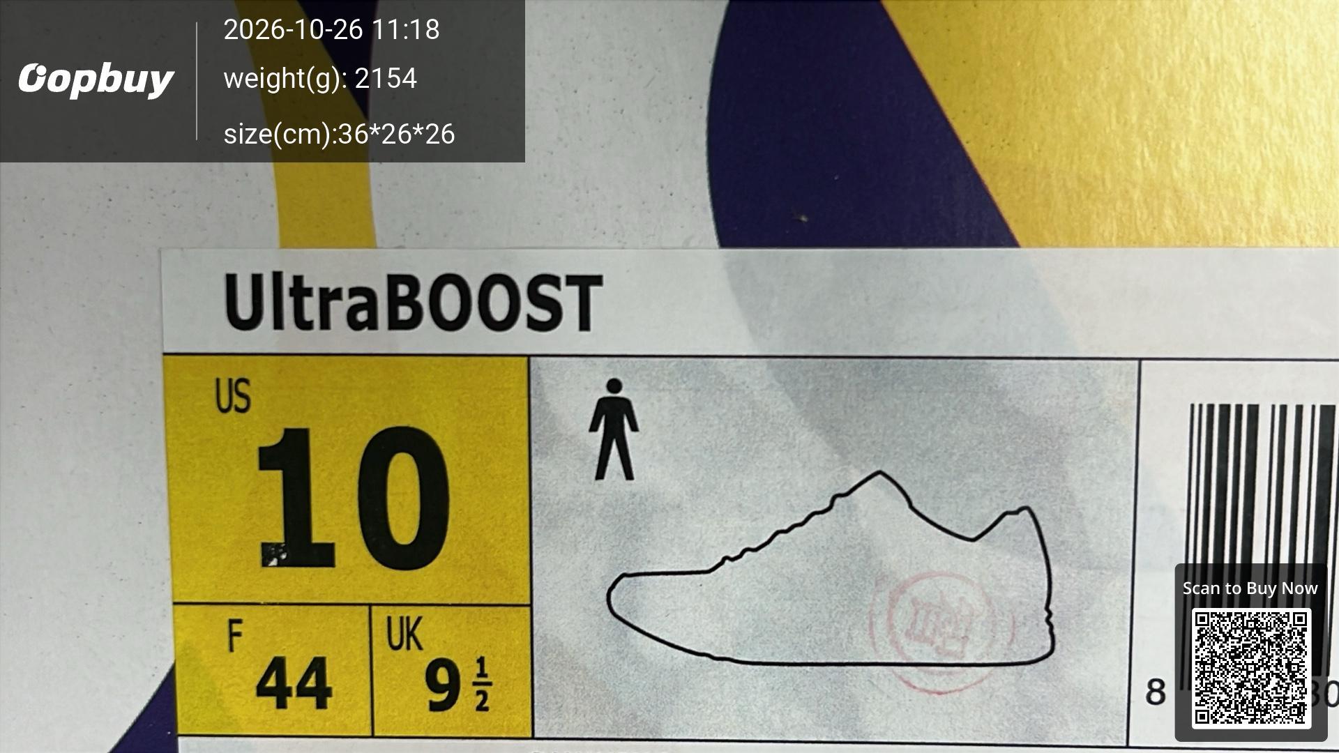 Foto QC 8 de adidas UltraBoost 4.0 Show Your Stripes Black AQ0062