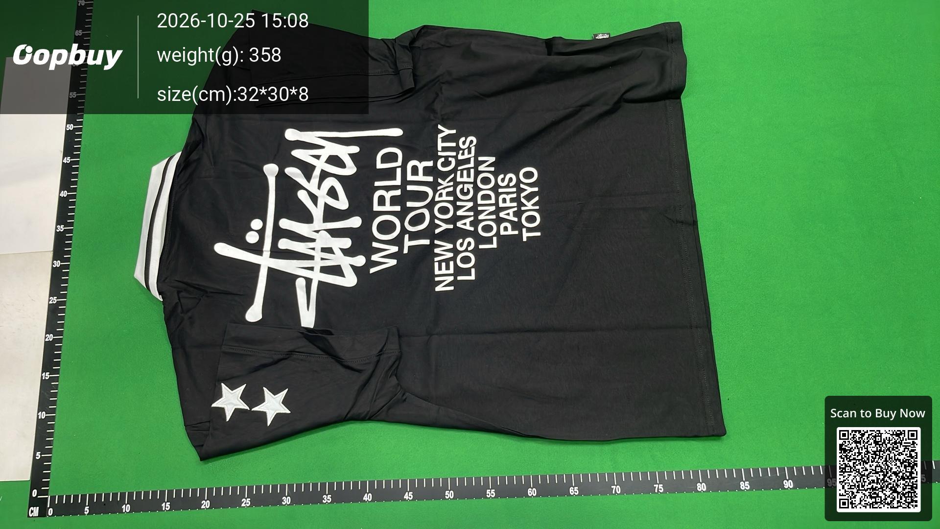 Foto QC 3 de Stussy Basic Stock Logo Thermal Long Sleeve T-shirt Grey