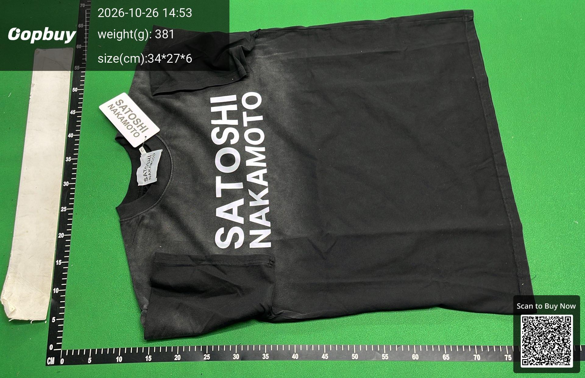 Foto QC 6 de Satoshi Nakamoto Star Studded Afterhood Hoodie Grey