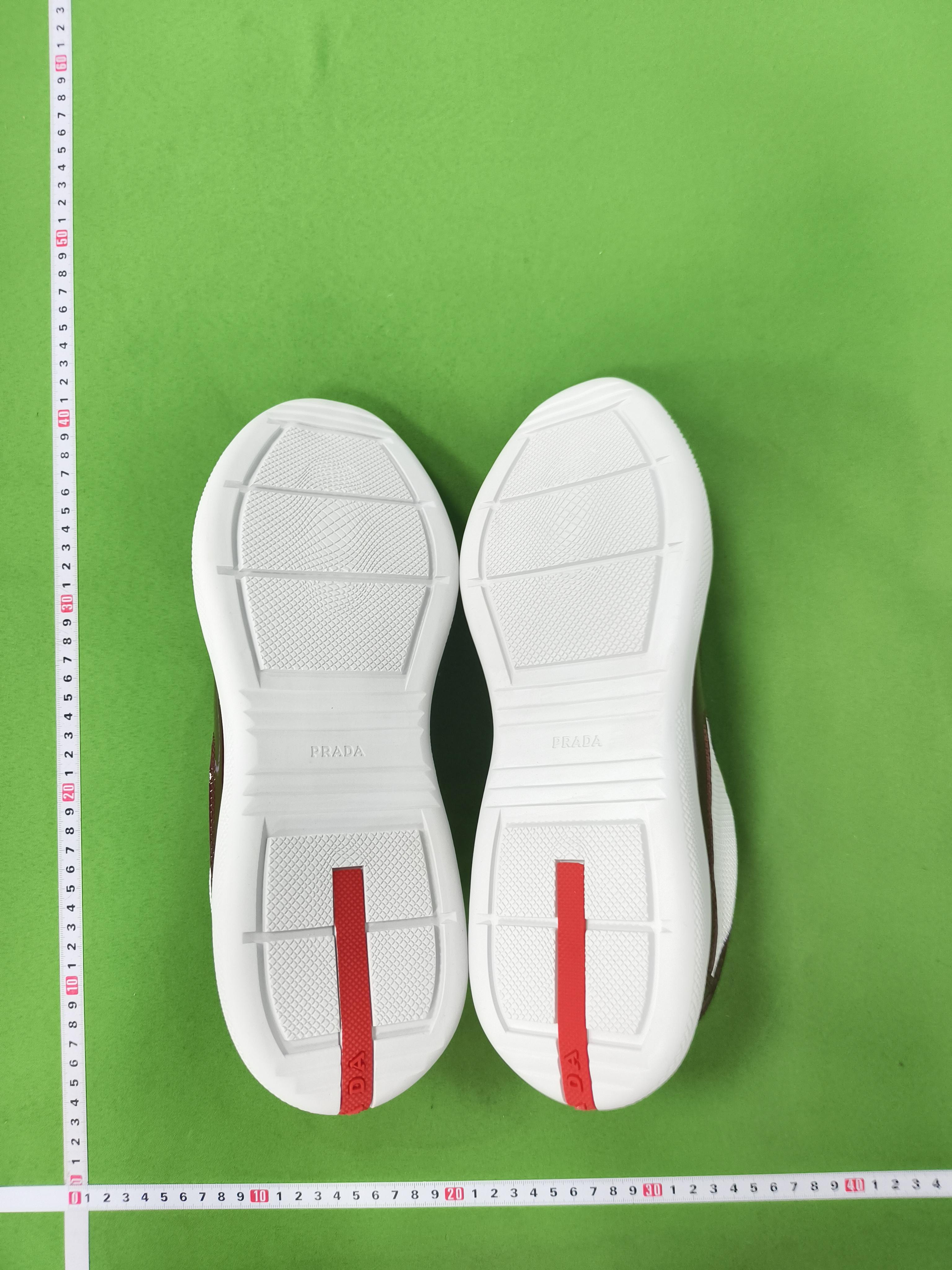 Foto QC 6 de Prada America's Cup Low Black White Patent Leather