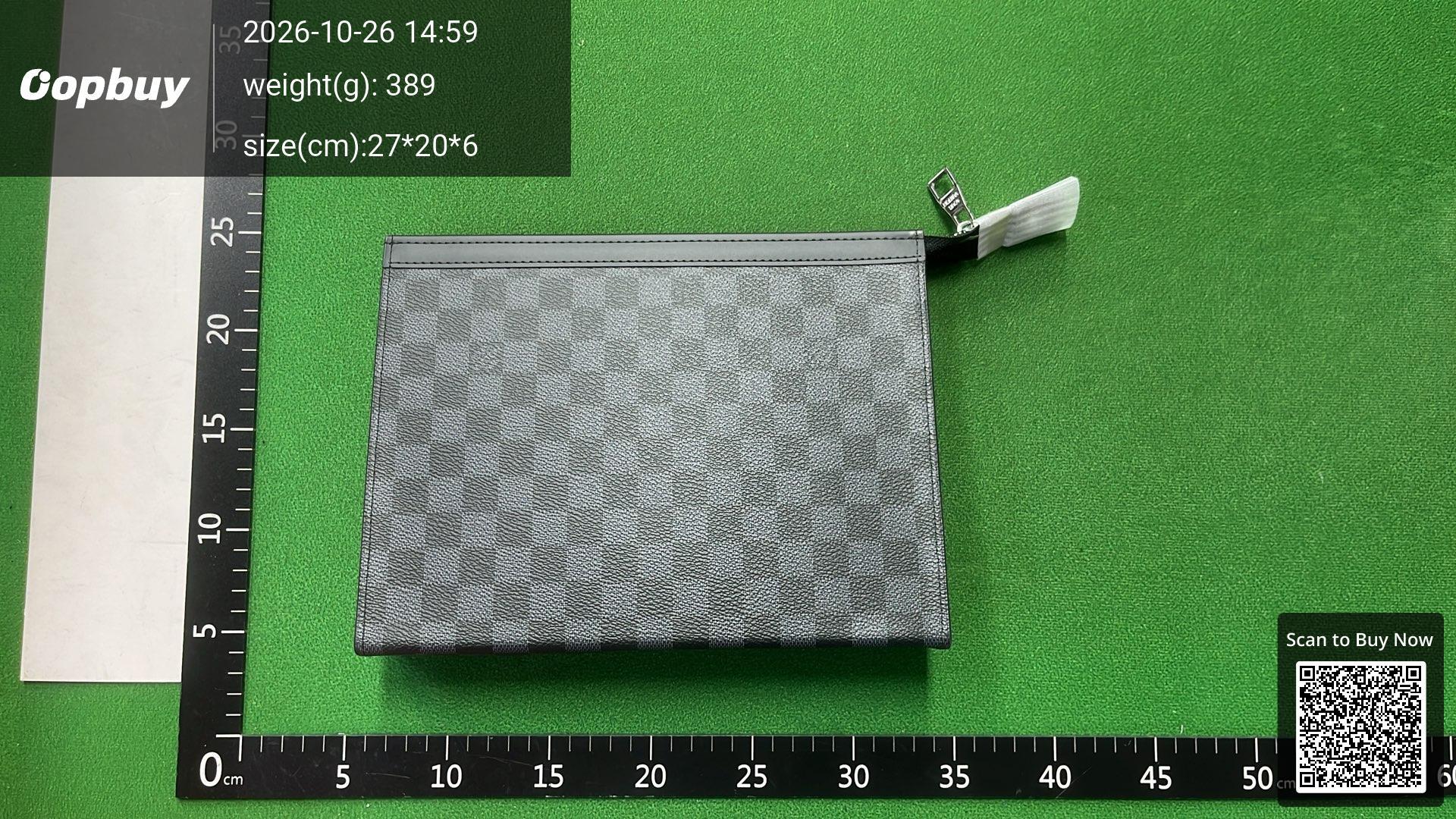 Foto QC 6 de Louis Vuitton Toiletry Bag 2 Compartments Monogram Eclipse