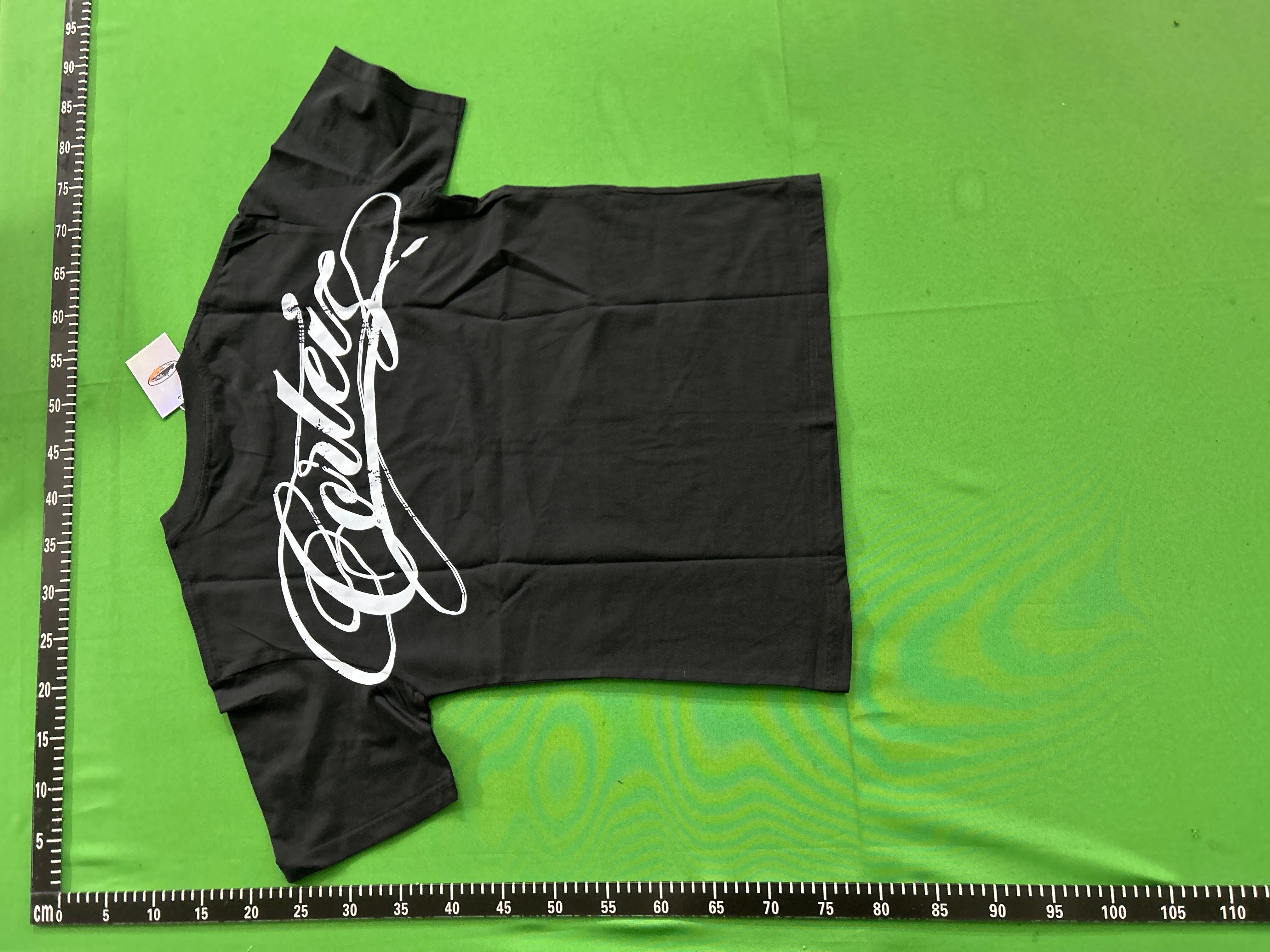 Foto QC 4 de Corteiz T-shirt Script Logo Black
