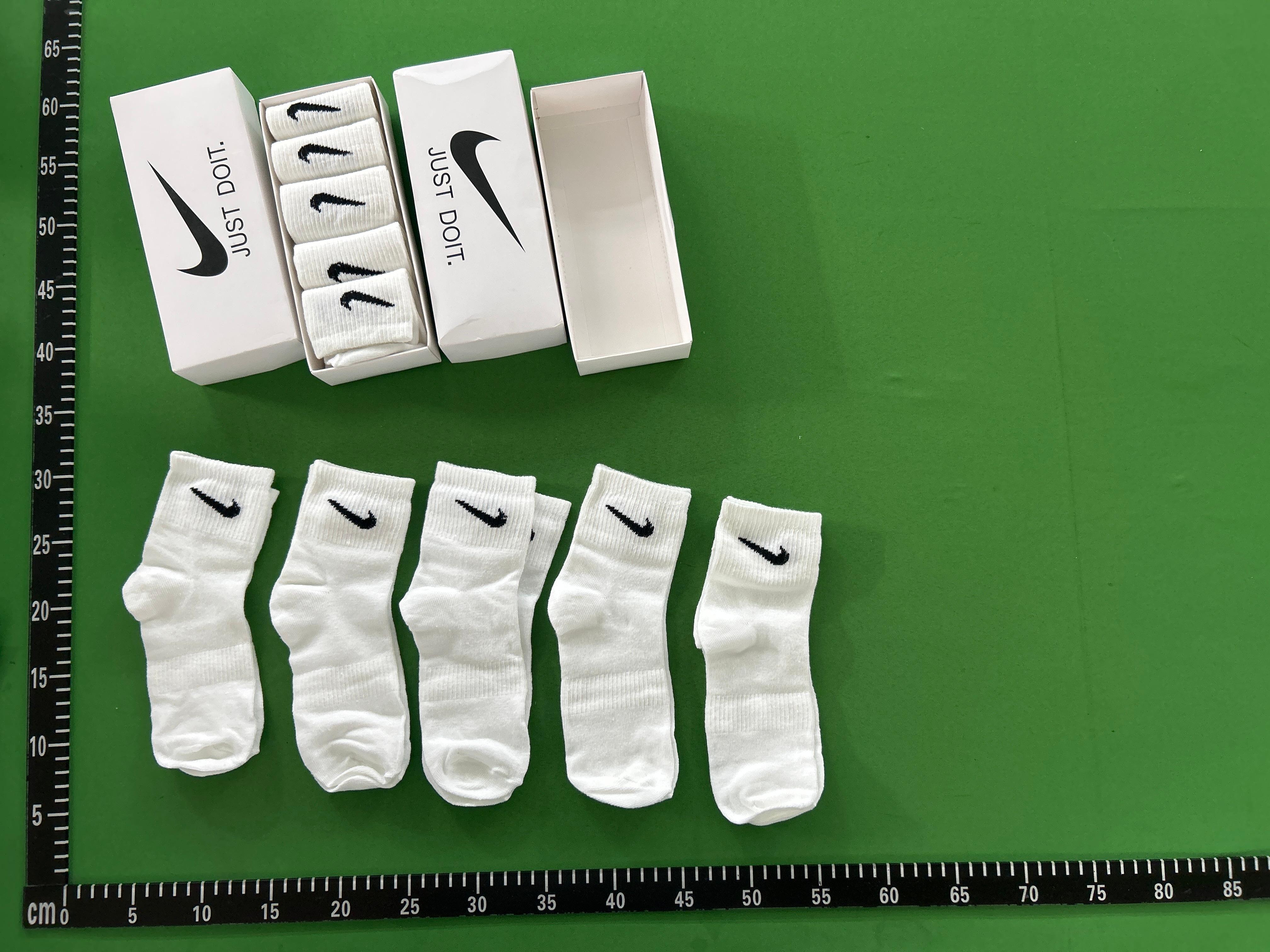Foto QC 2 de Nike Everyday Crew Socks White Black