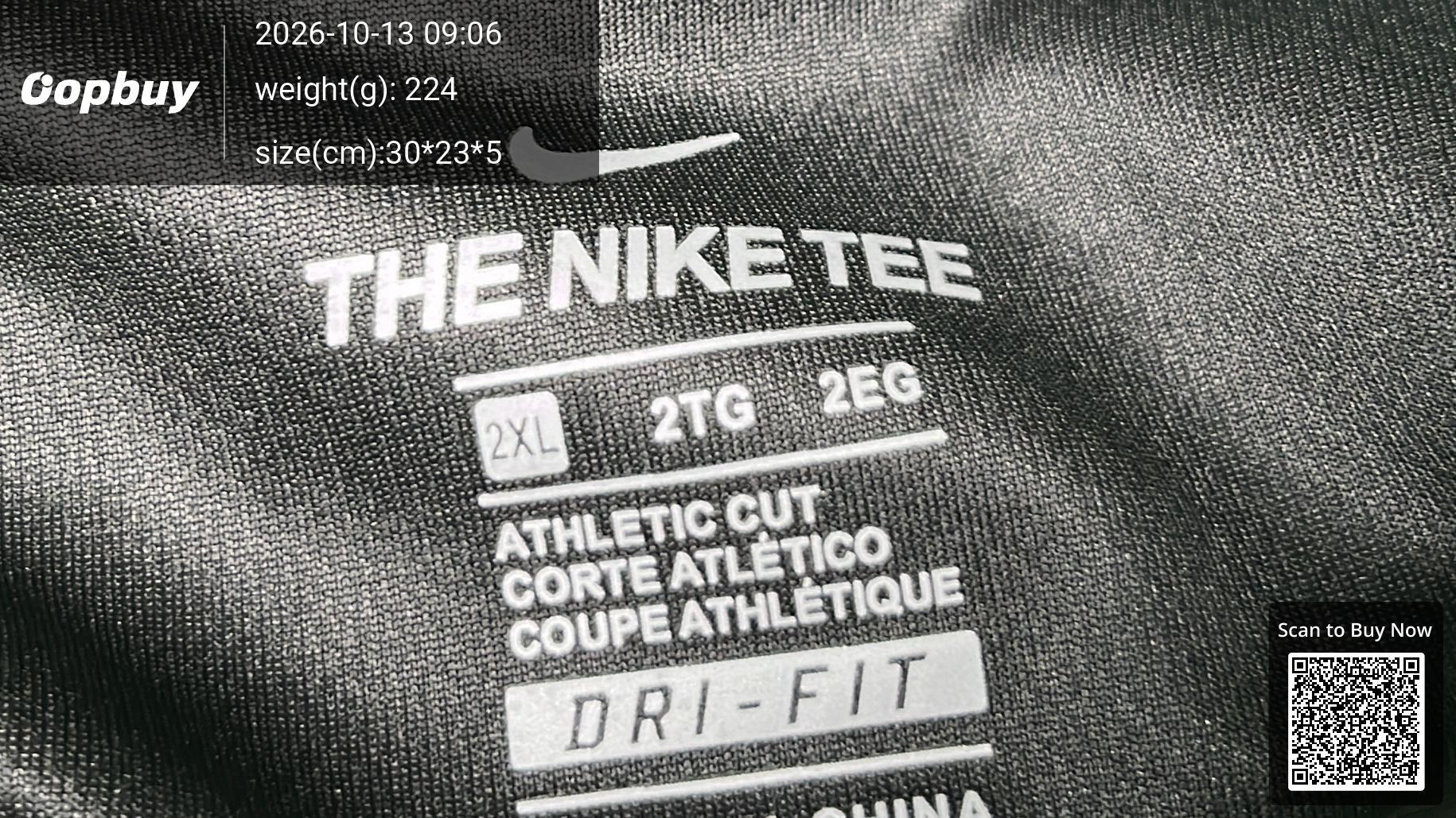 Foto QC 7 de Nike Dri-FIT Basketball Graphic T-shirt Blue