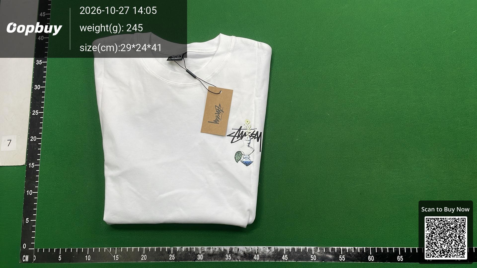 Foto QC 8 de Stussy Dog Collage T-shirt White