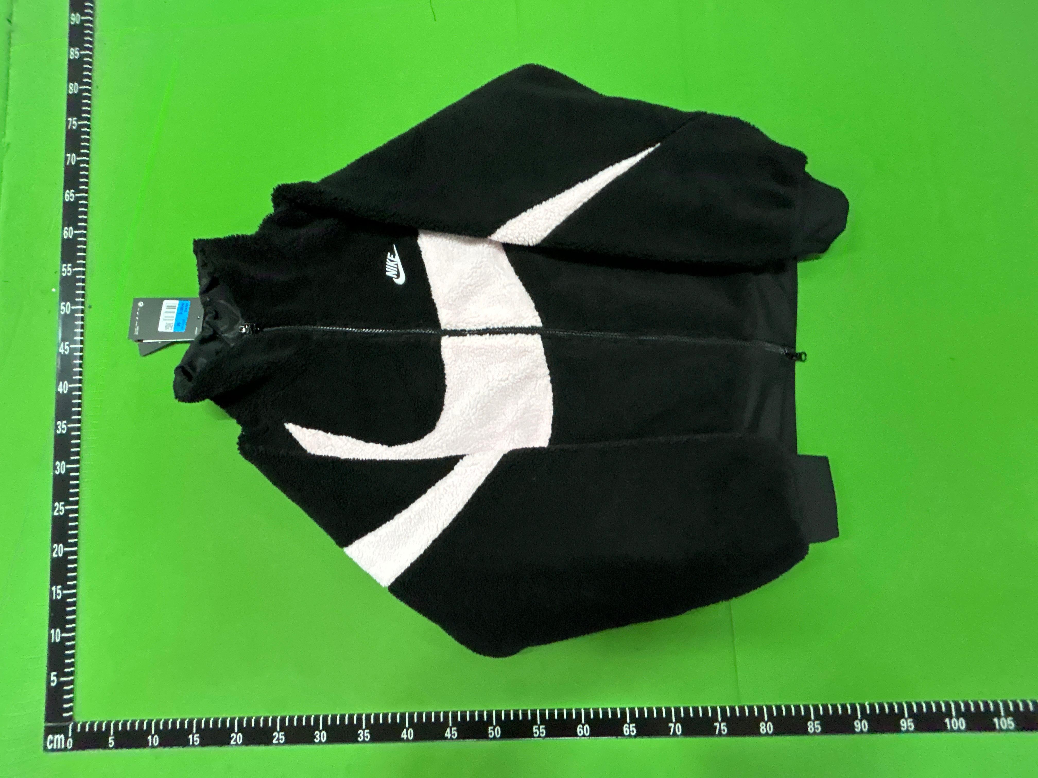 Foto QC 3 de Nike Fleece Reversible Jacket White Black