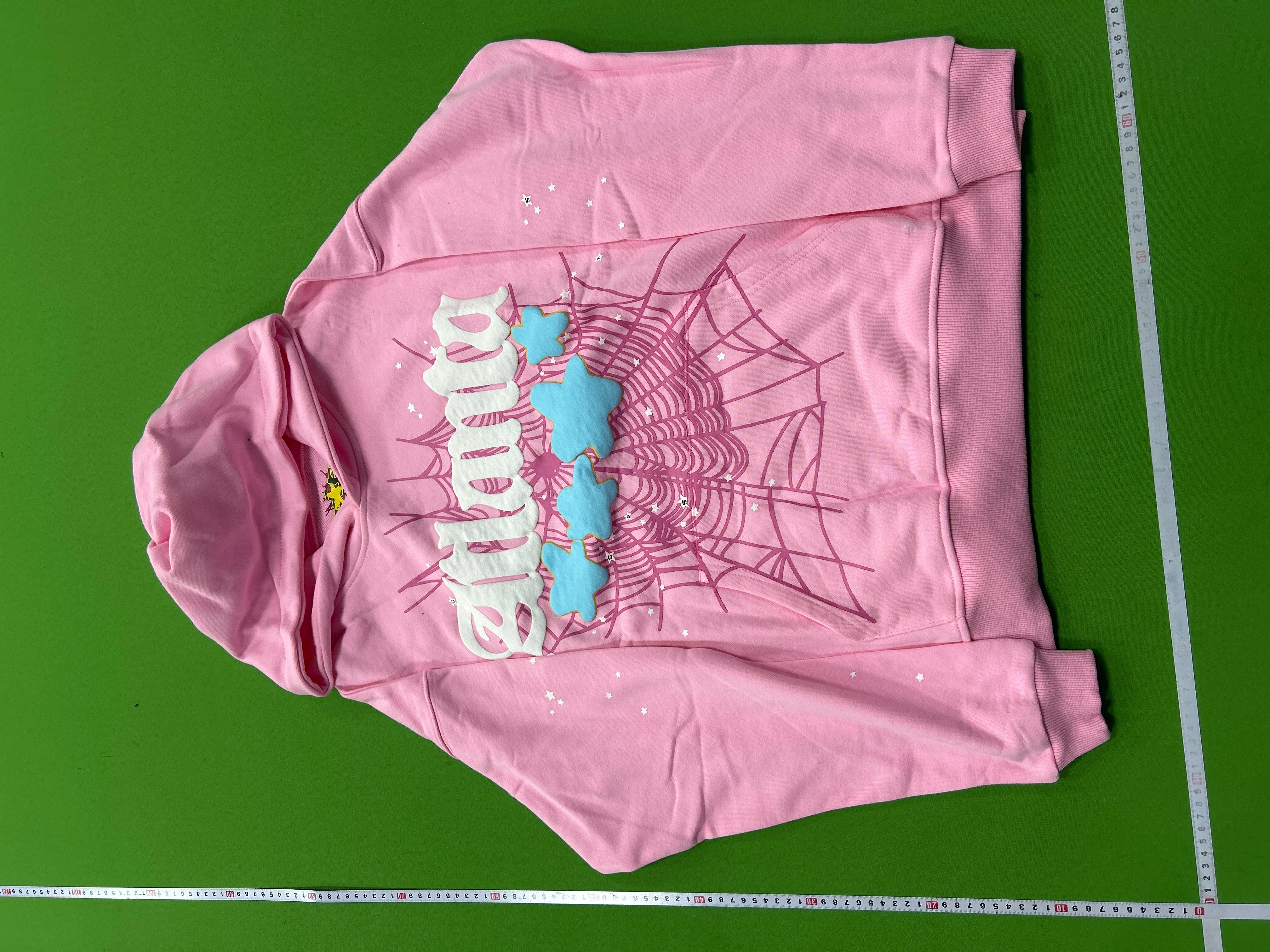 Foto QC 3 de Sp5der 55555 Spider Web Hoodie Red
