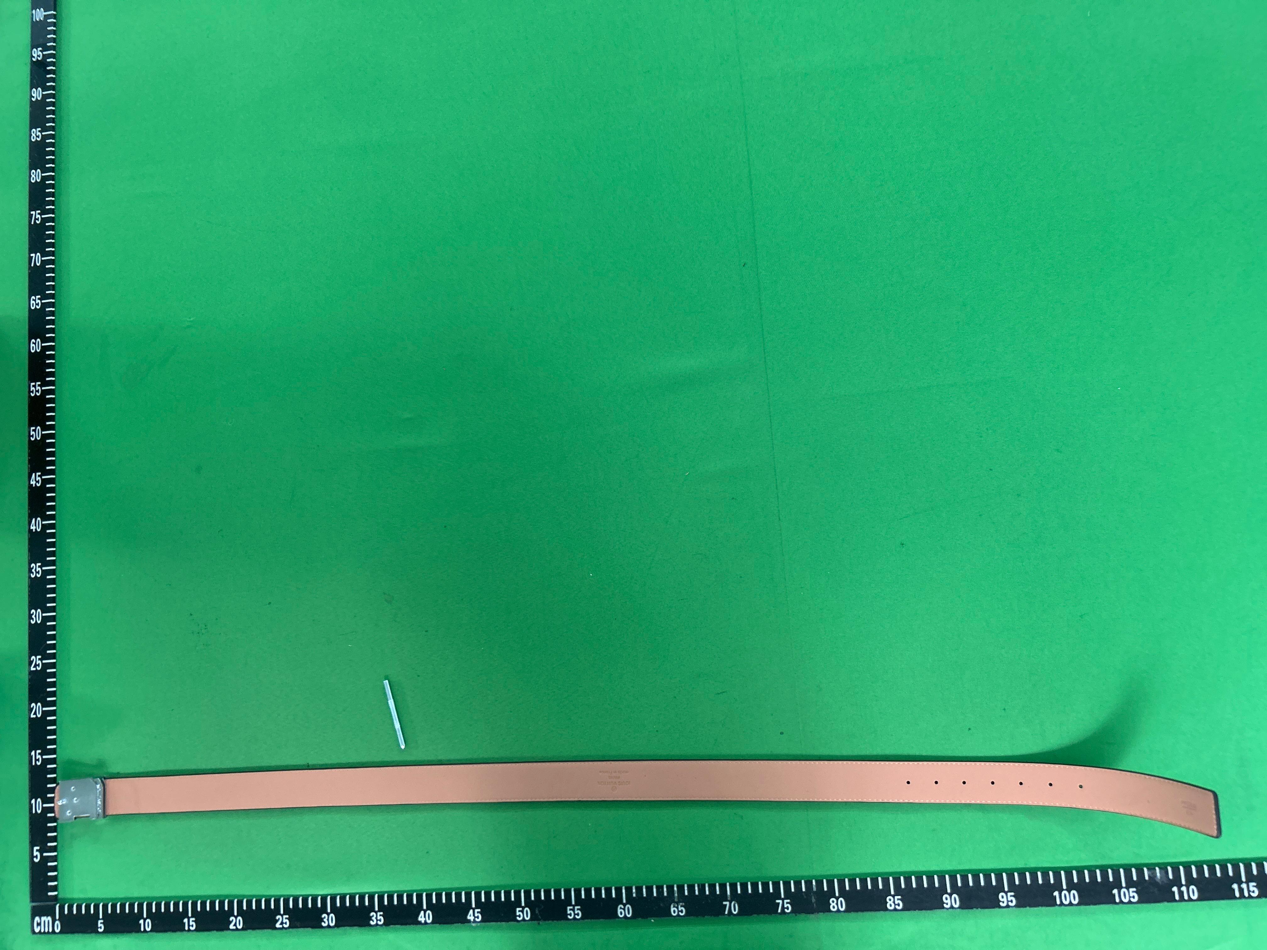 Foto QC 3 de Louis Vuitton LV Initiales Belt Monogram Eclipse