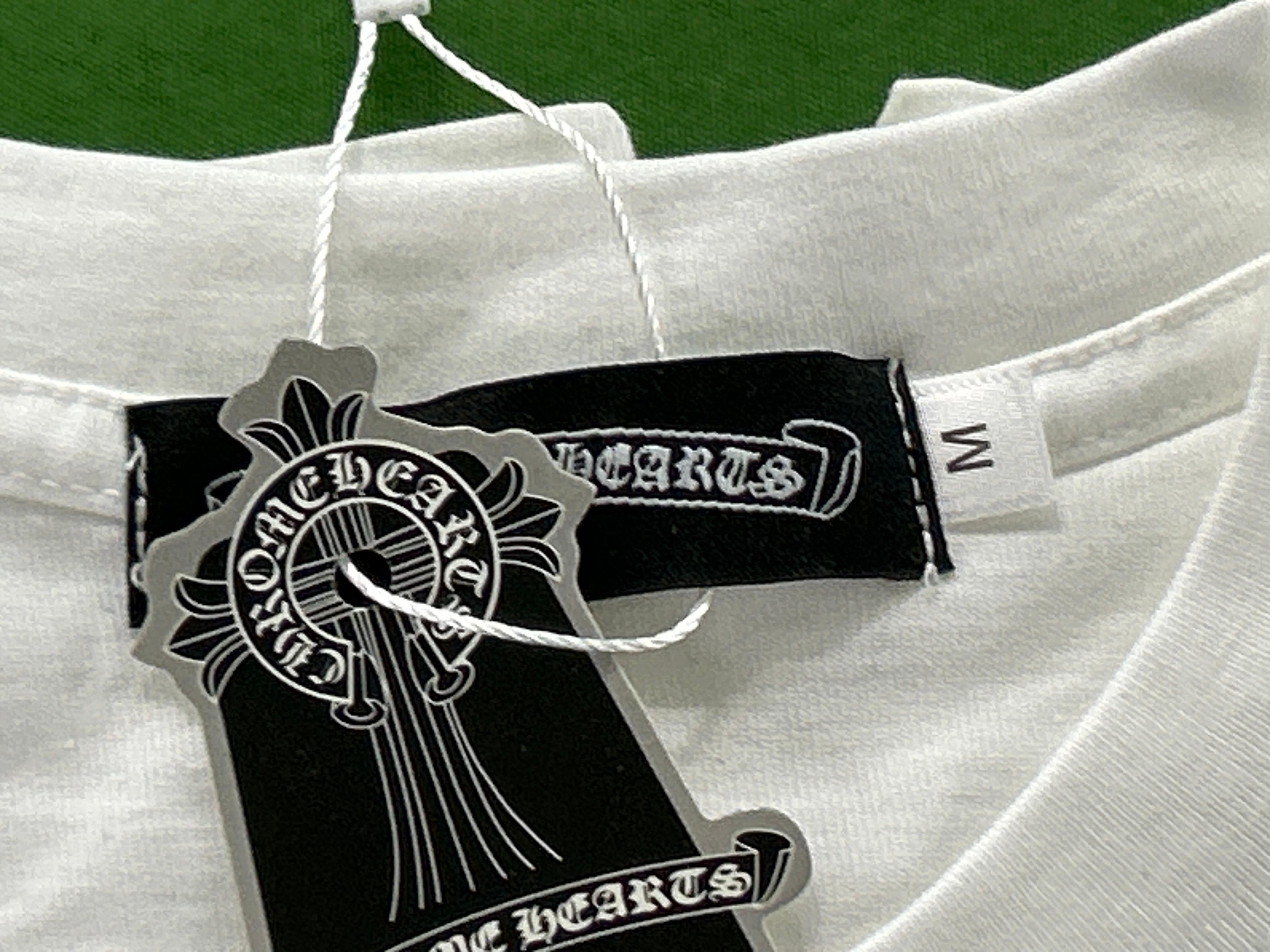 Foto QC 2 de Chrome Hearts T-shirt American Flag White