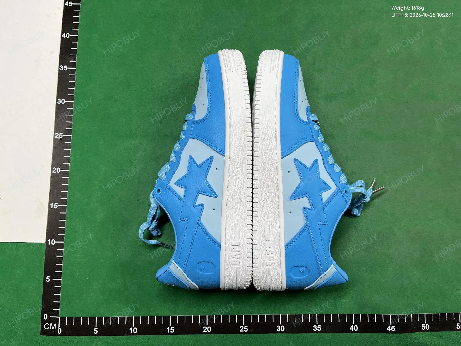 Foto QC 5 de Bape Bapesta Low ABC Camo Blue 1H20191045-BLU