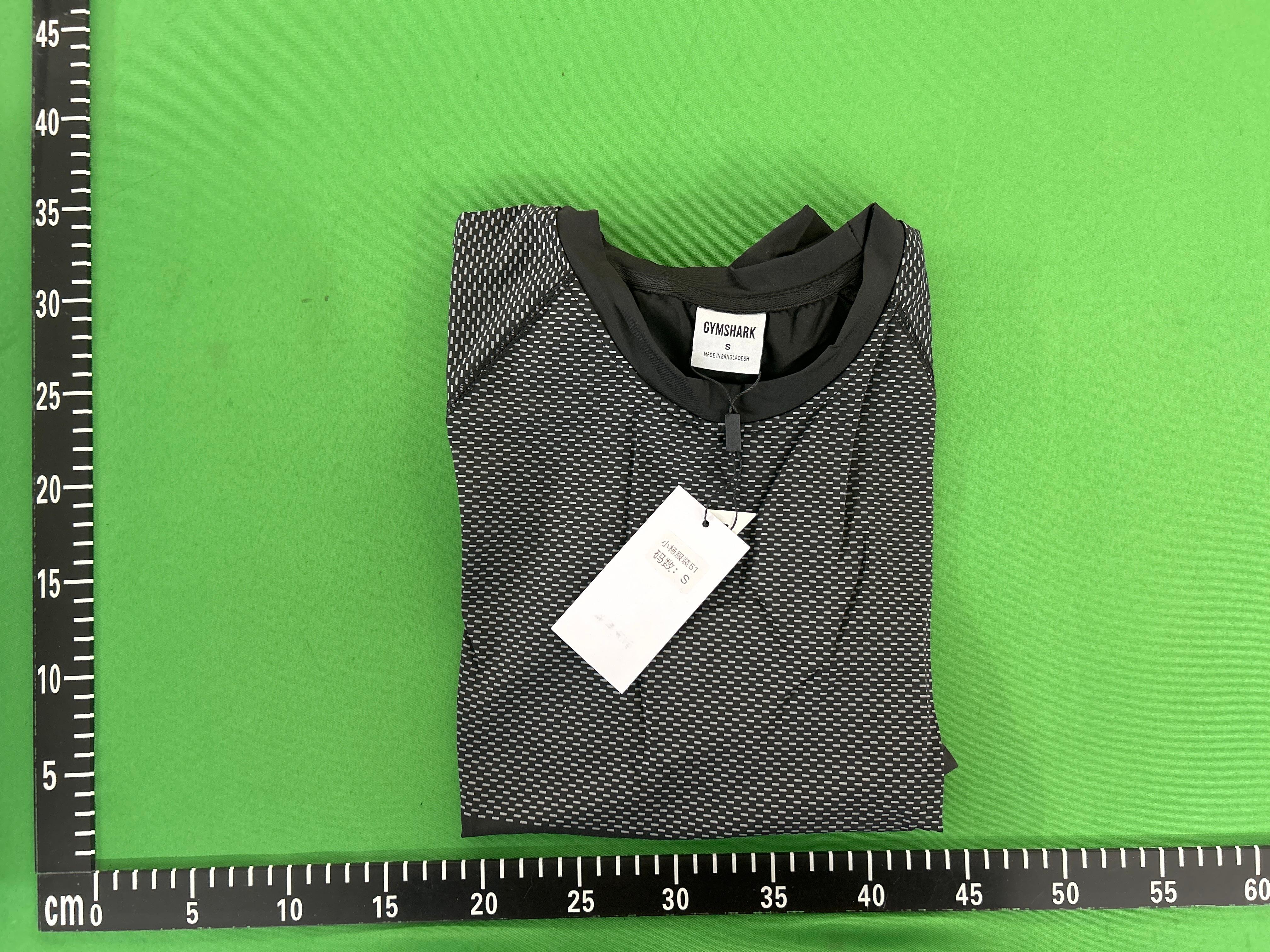 Foto QC 1 de Gymshark Seamless Short Sleeve T-shirt Black Grey