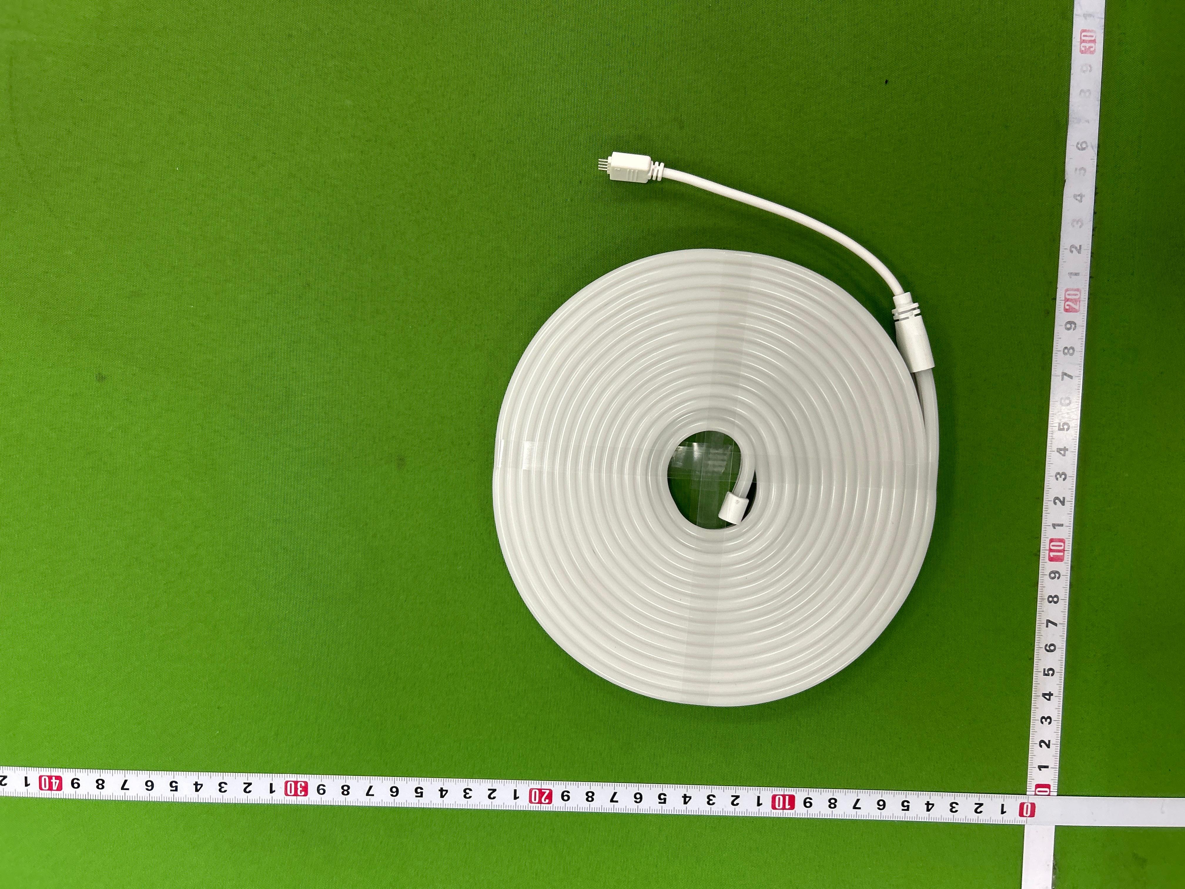 Foto QC 2 de Generic RGB LED Neon Light Strip 06*12 Flexible Silicone Bluetooth APP Remote Control
