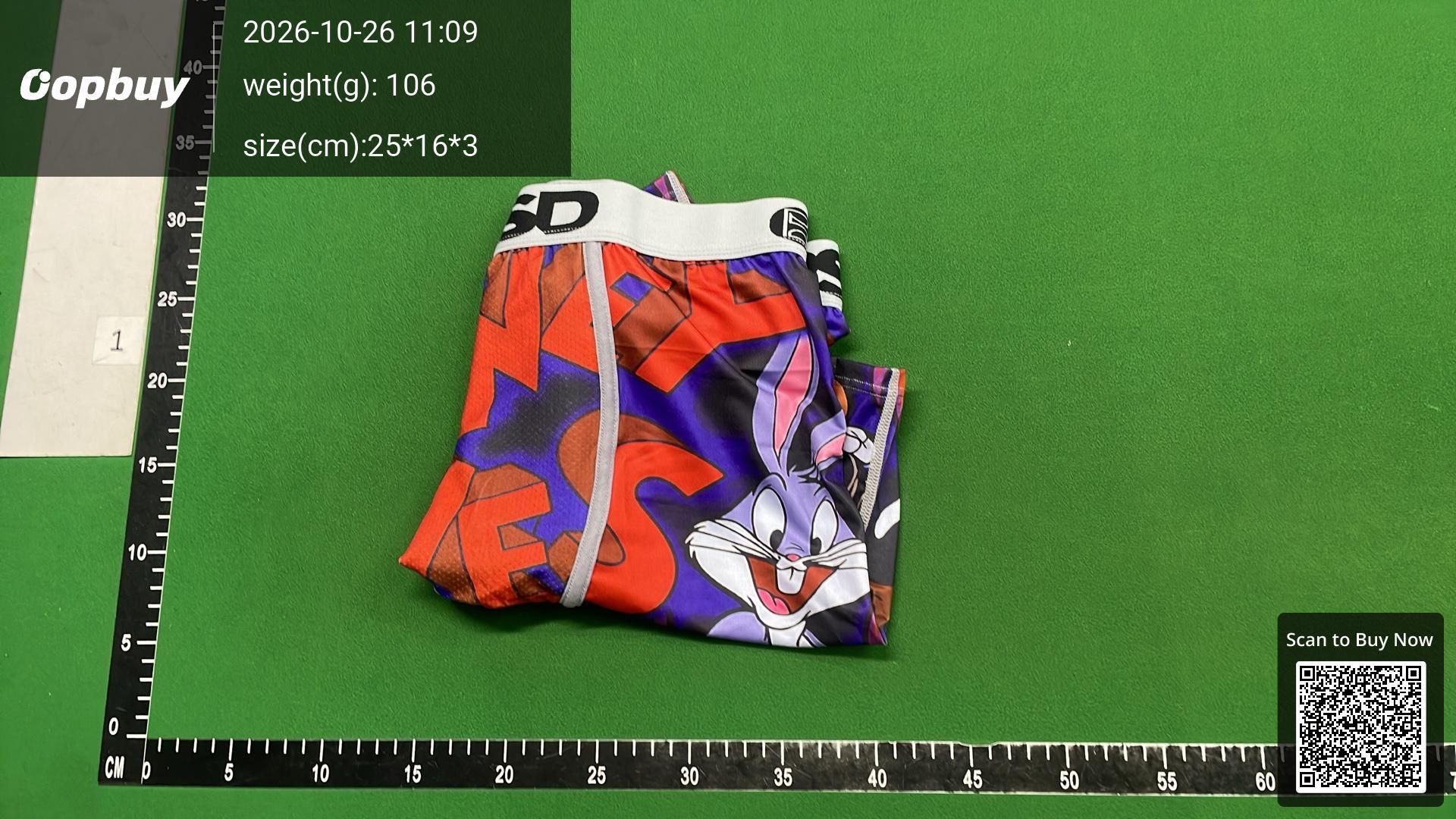 Foto QC 8 de PSD Underwear Boxer Briefs Money Print