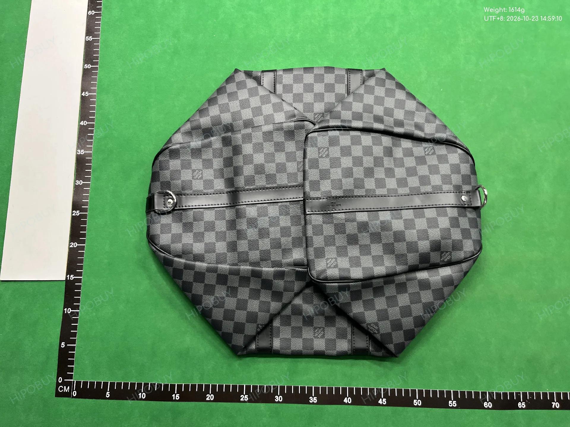Foto QC 2 de Louis Vuitton Keepall Bandouliere 50 Monogram Washed Denim Blue