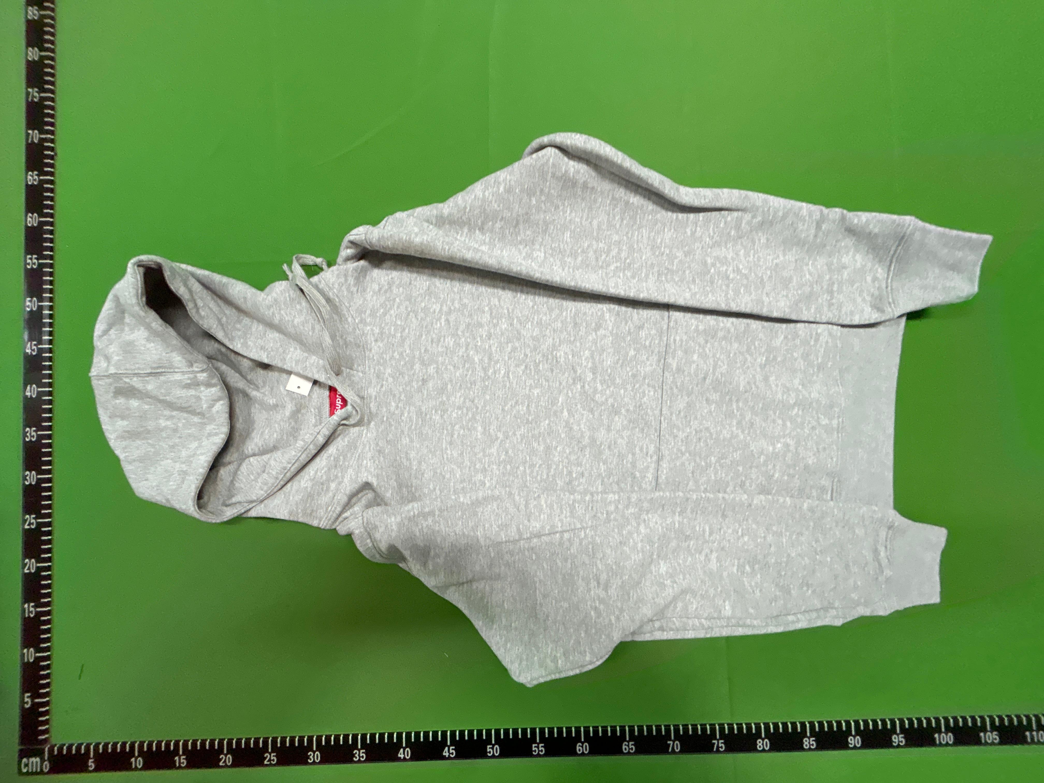 Foto QC 7 de Supreme Satin Applique Hooded Sweater Brown