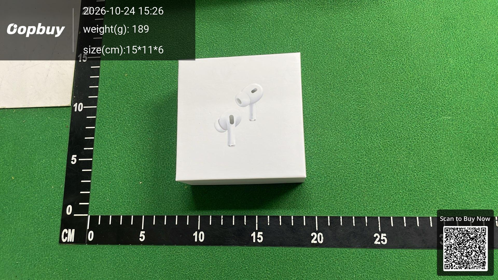 Foto QC 7 de Apple AirPods Pro 3 MagSafe Charging Case White