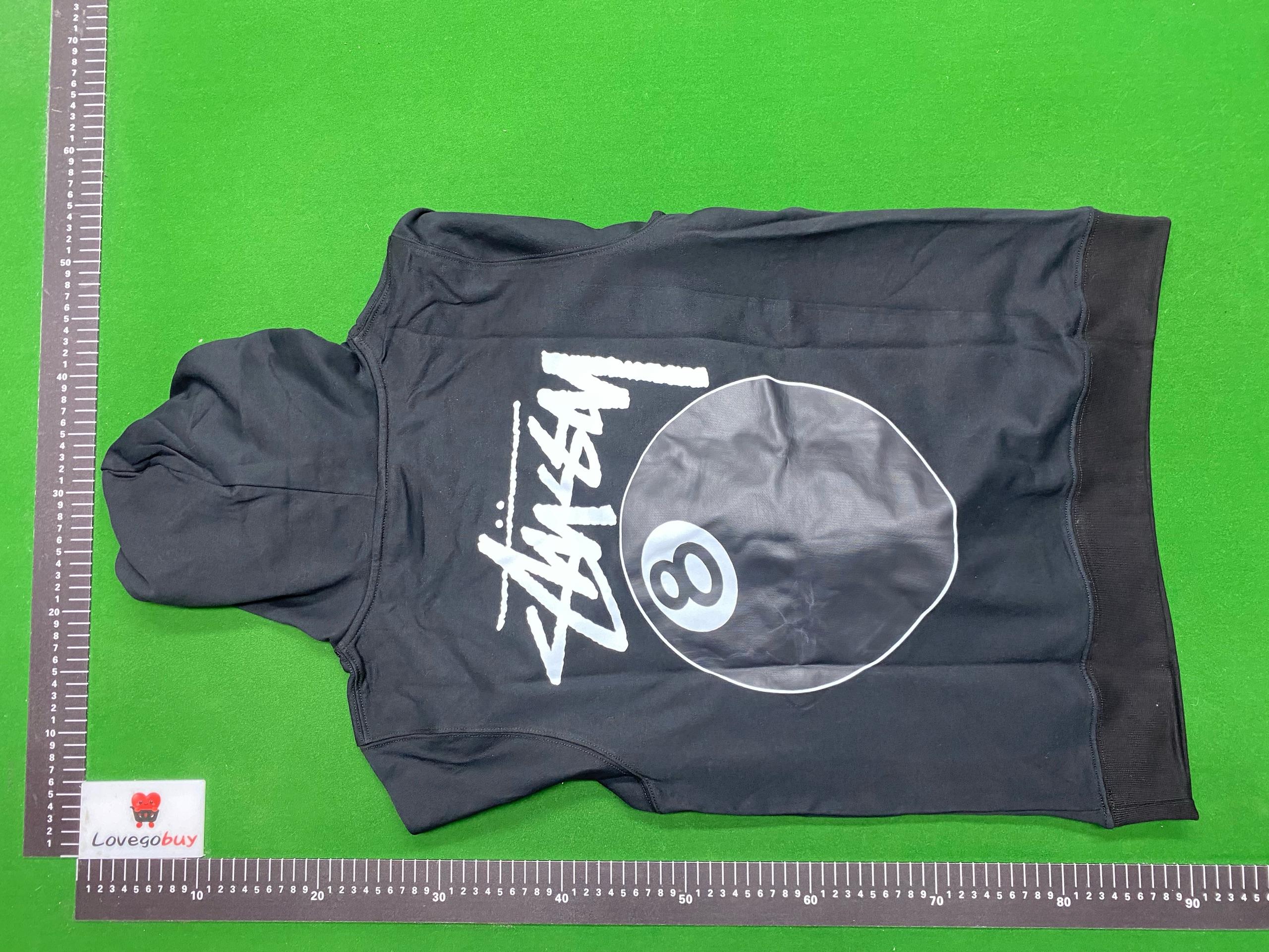 Foto QC 1 de Stussy Hoodie Basic Stock Logo Black