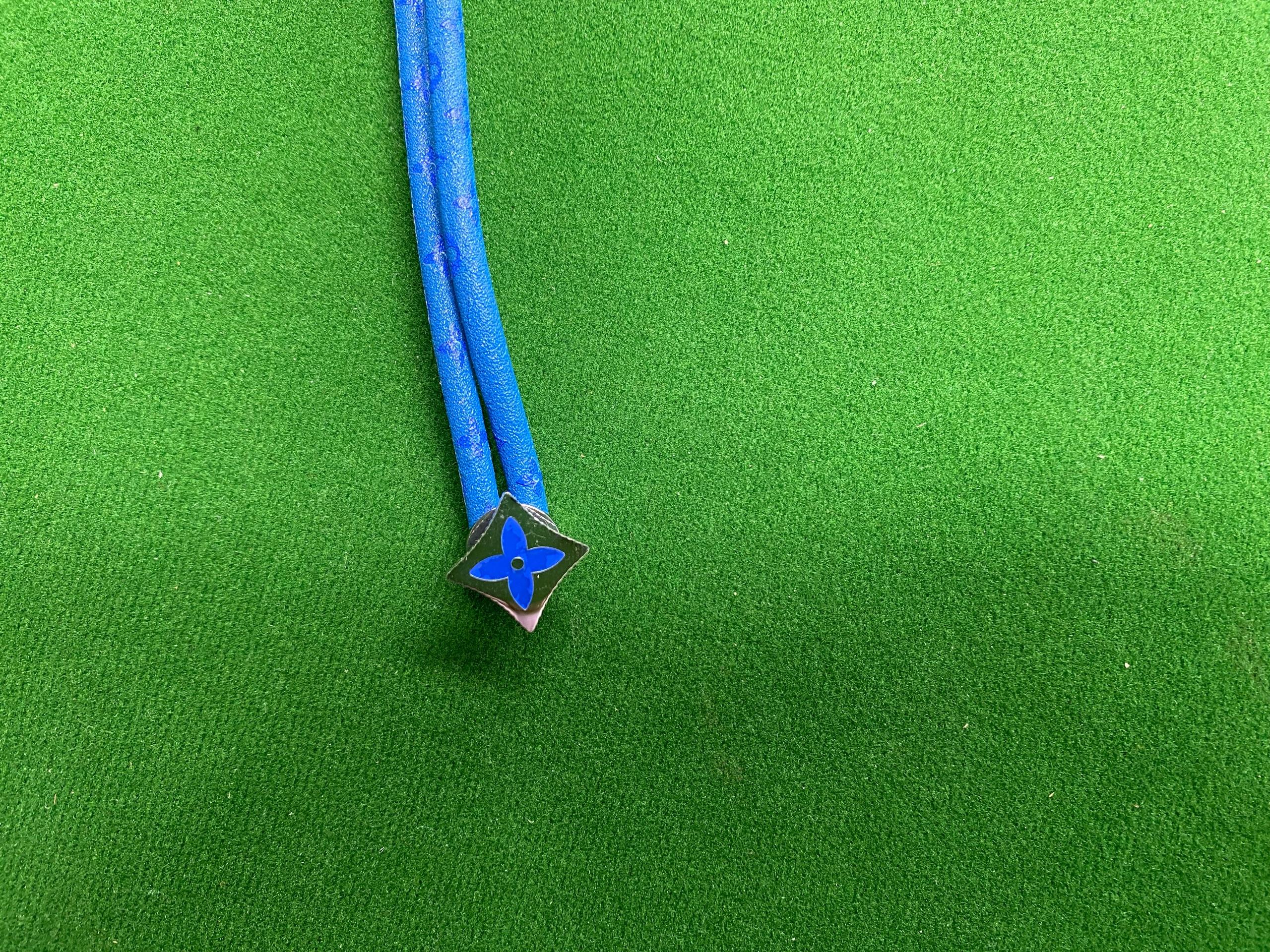 Foto QC 1 de Louis Vuitton Bracelet Leather Metal Blue