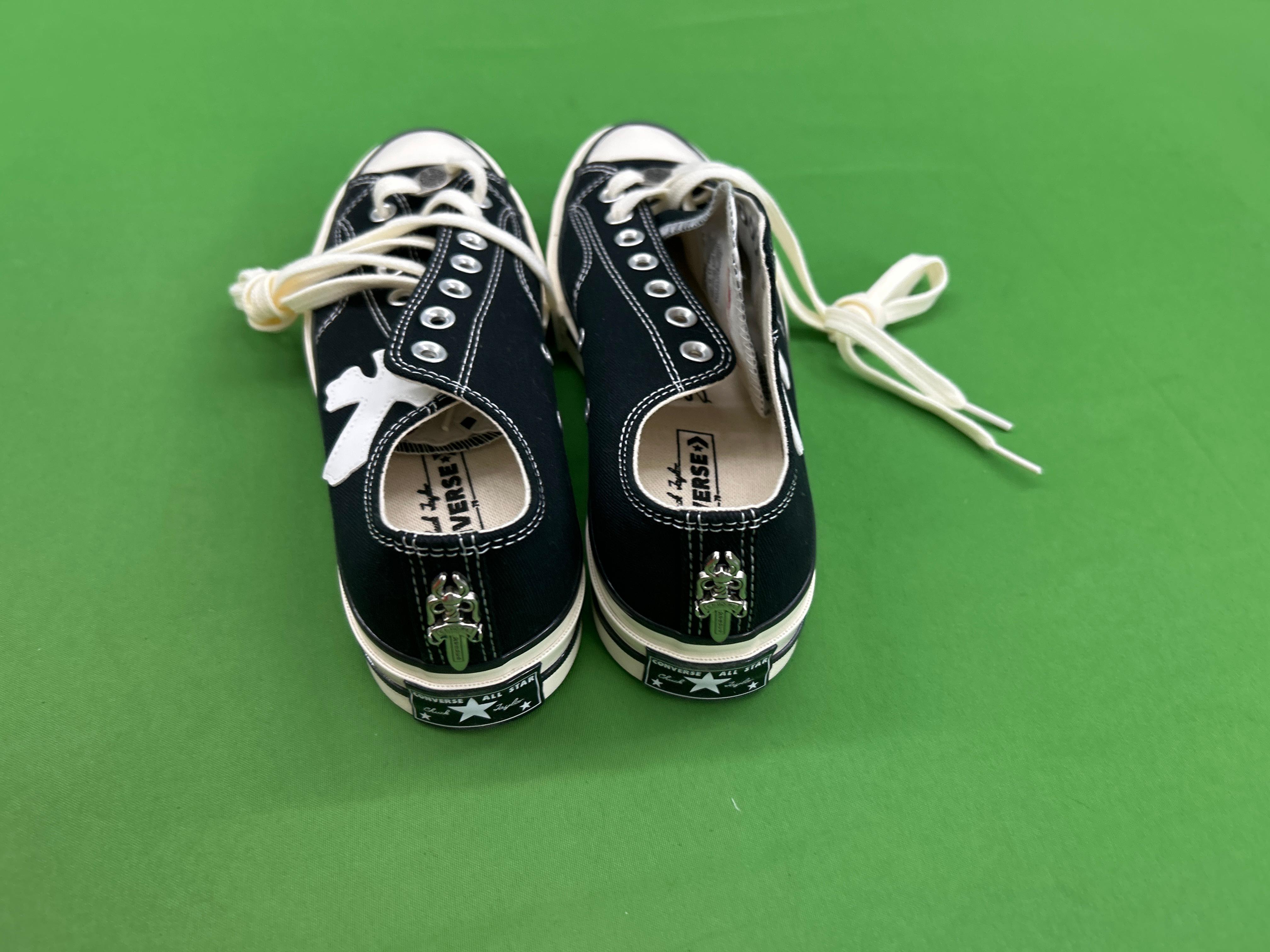 Foto QC 2 de Chrome Hearts Converse Chuck 70 Hi White 162056C