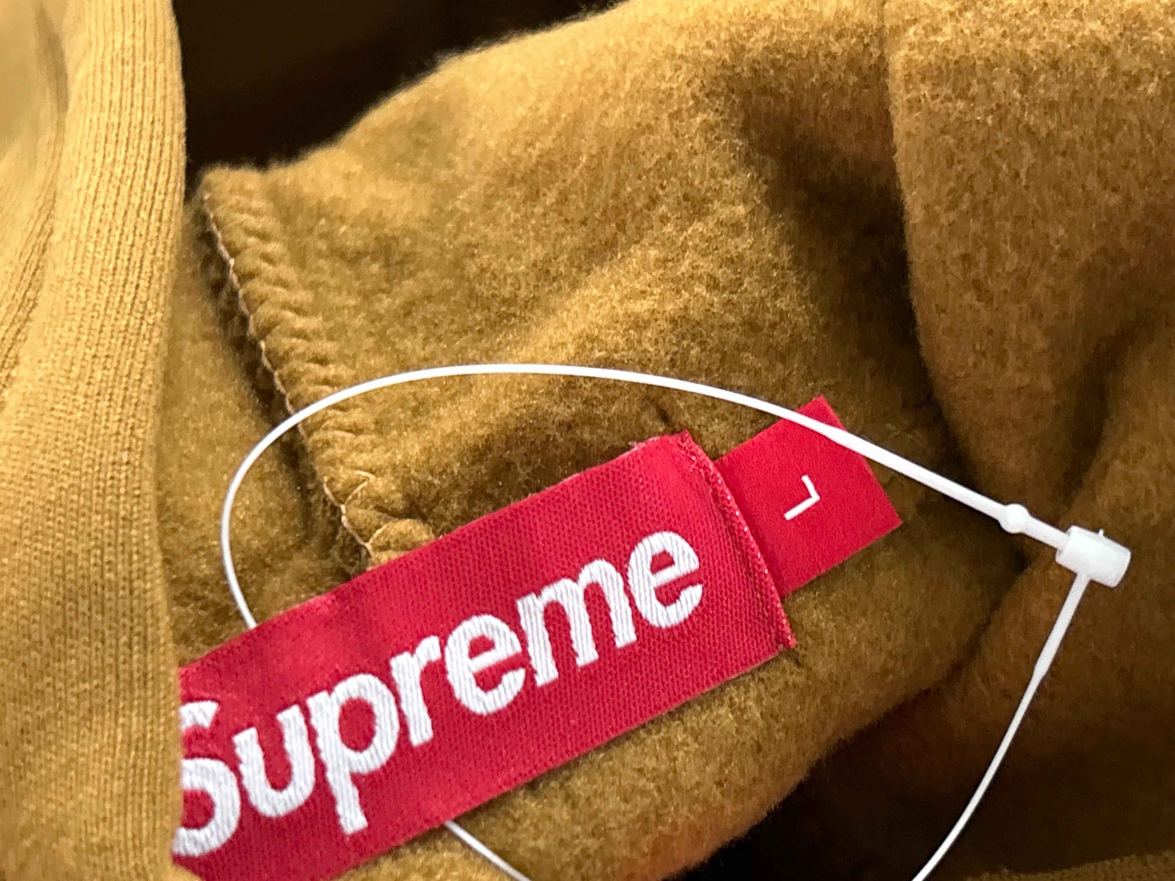 Foto QC 6 de Supreme Box Logo Hooded Sweater Heather Grey